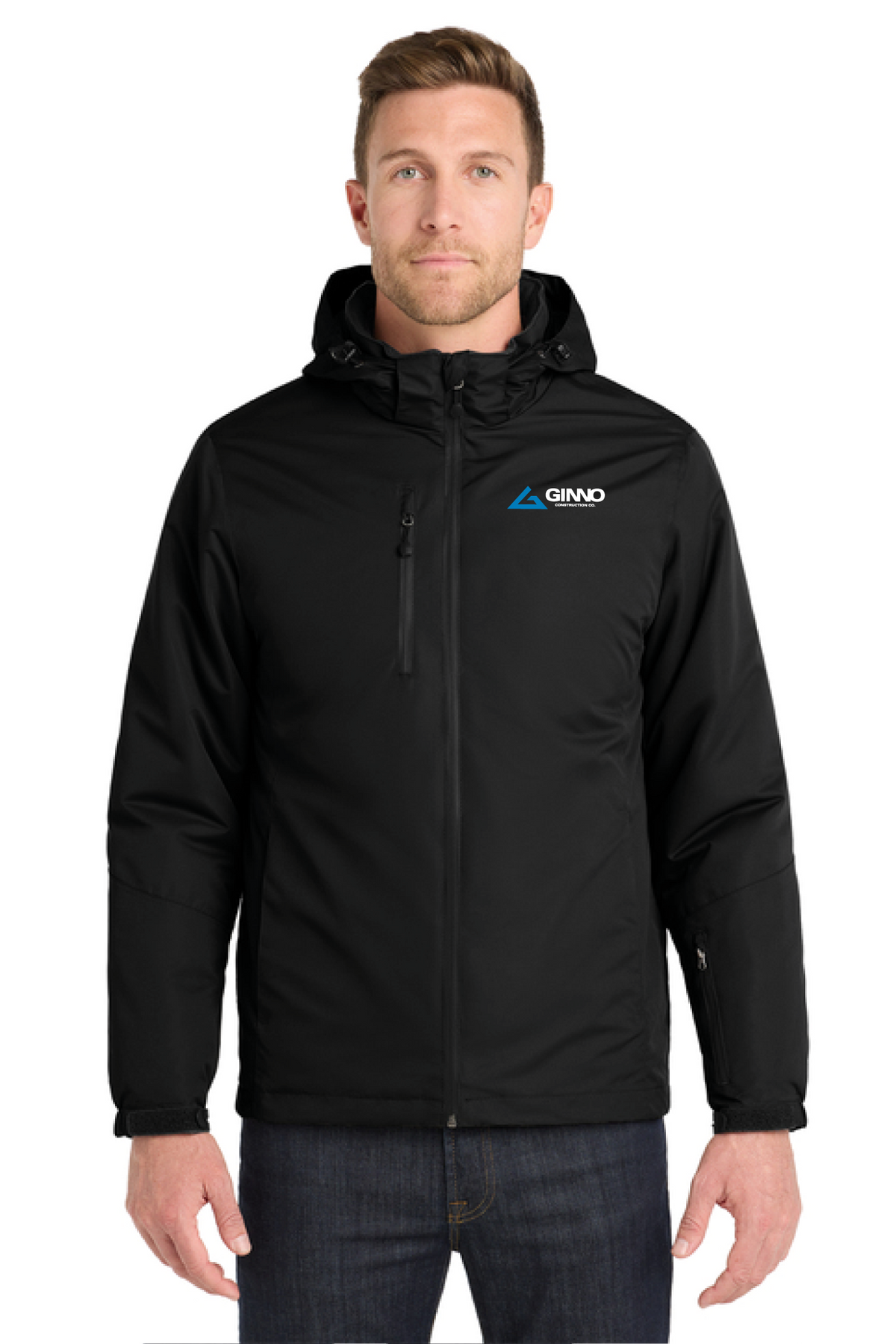 J332 - Port Authority Vortex Waterproof 3-in-1 Jacket - Ginno Construction - Company Store - Embroidery - #29362