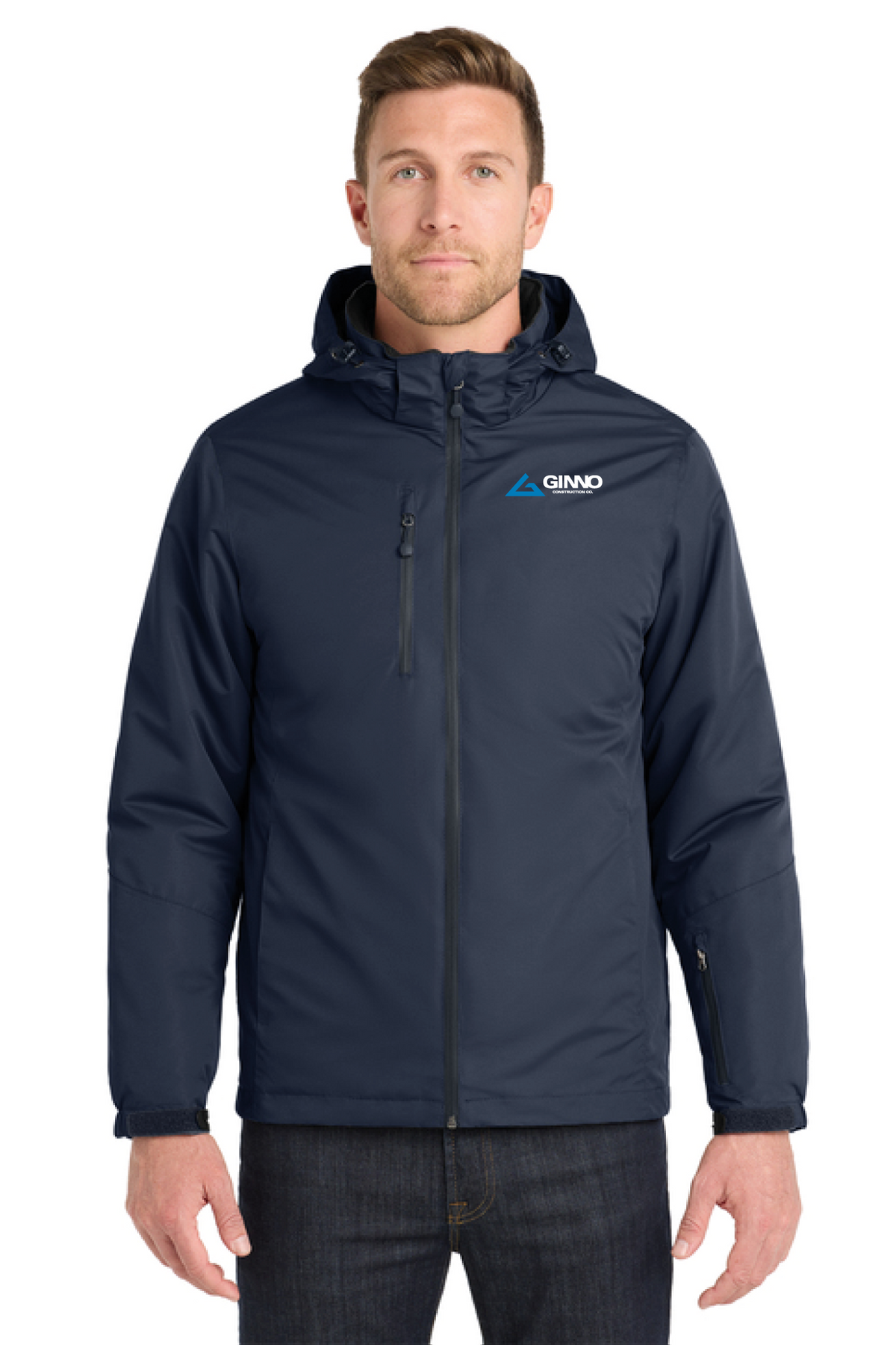 J332 - Port Authority Vortex Waterproof 3-in-1 Jacket - Ginno Construction - Company Store - Embroidery - #29362