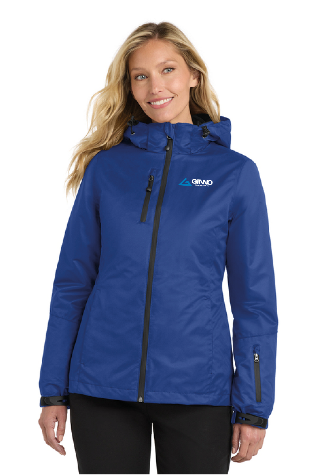L332 - Port Authority Women's Vortex Waterproof 3-in-1 Jacket - Ginno Construction - Company Store - Embroidery - #29362
