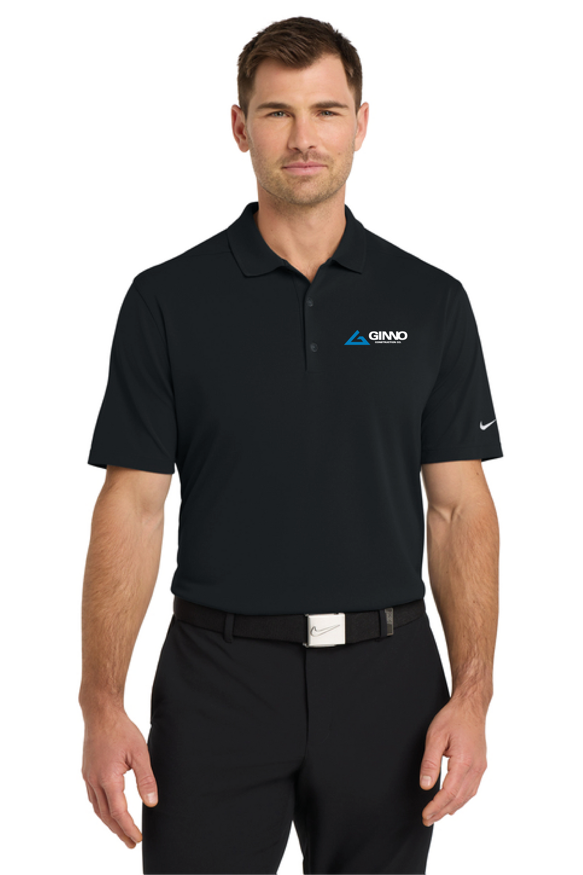 NKDC1963 - Nike Dri-FIT Micro Pique 2.0 Polo - Ginno Construction - Company Store - Embroidery - #29362
