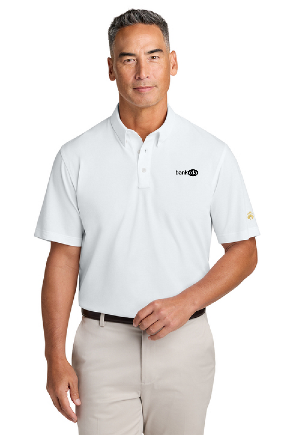 BB18222 - Brooks Brothers Pinpoint Pique Dress Polo - BankCDA - Logowear Store - Embroidery - #29162