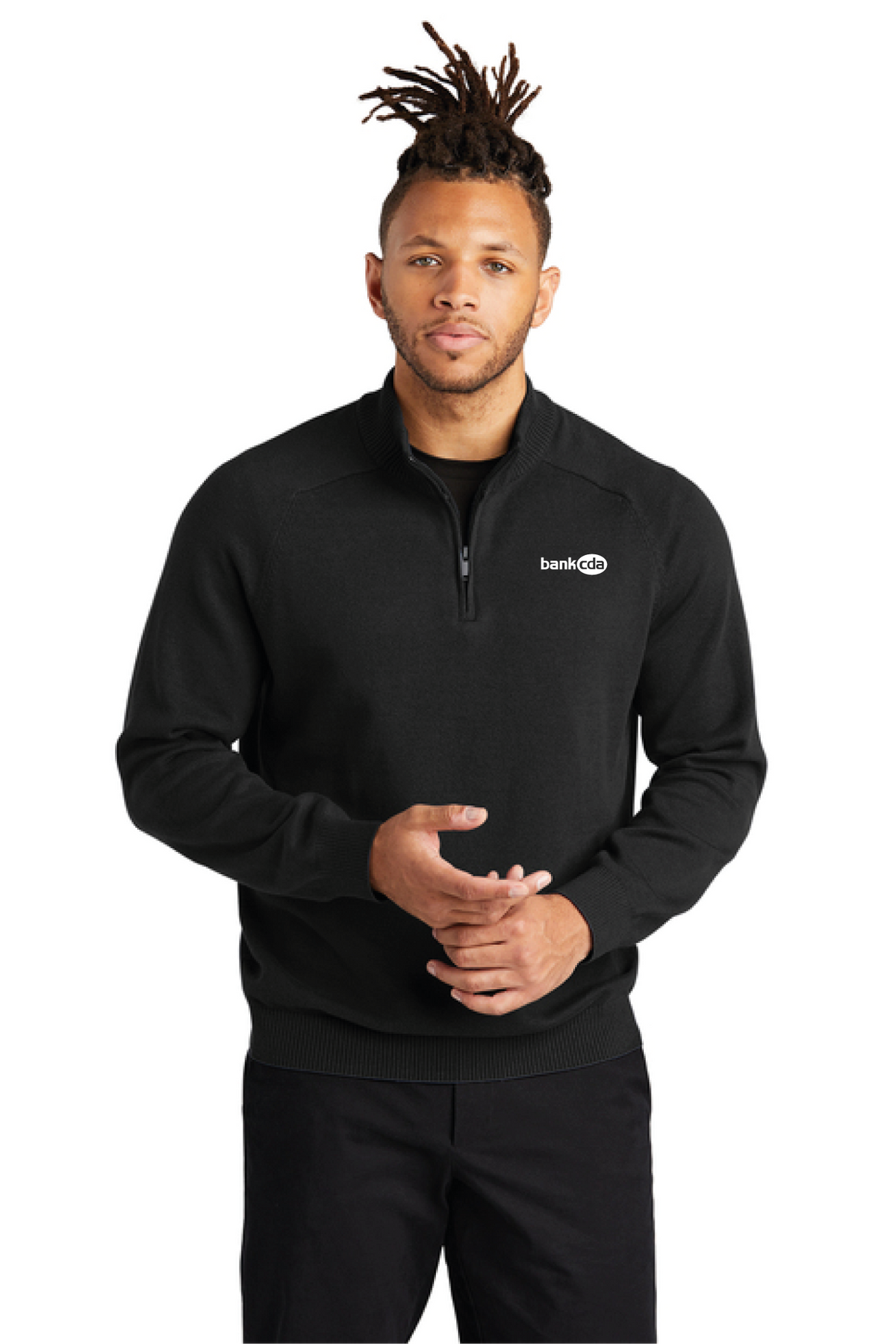 MM3020 - Mercer+Mettle 1/4-Zip Sweater - BankCDA - Logowear Store - Embroidery - #29162