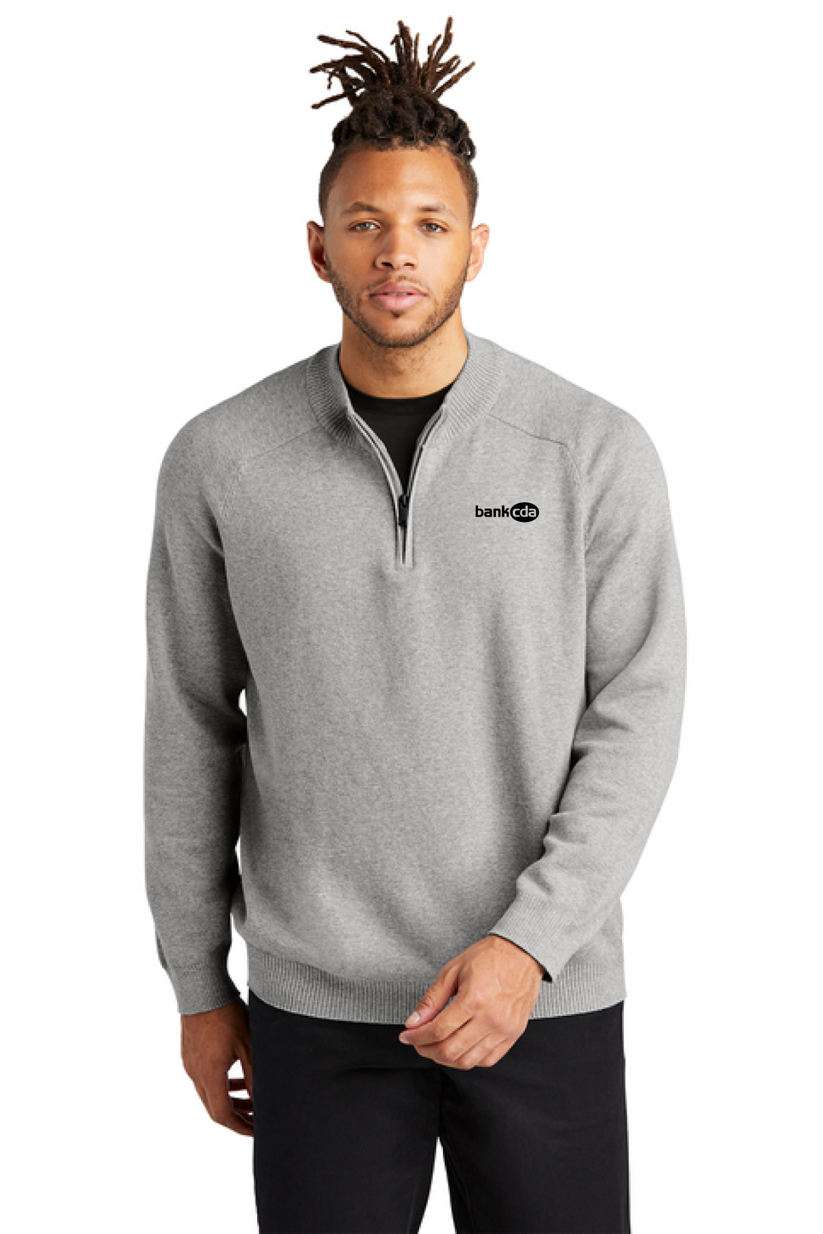MM3020 - Mercer+Mettle 1/4-Zip Sweater - BankCDA - Logowear Store - Embroidery - #29162