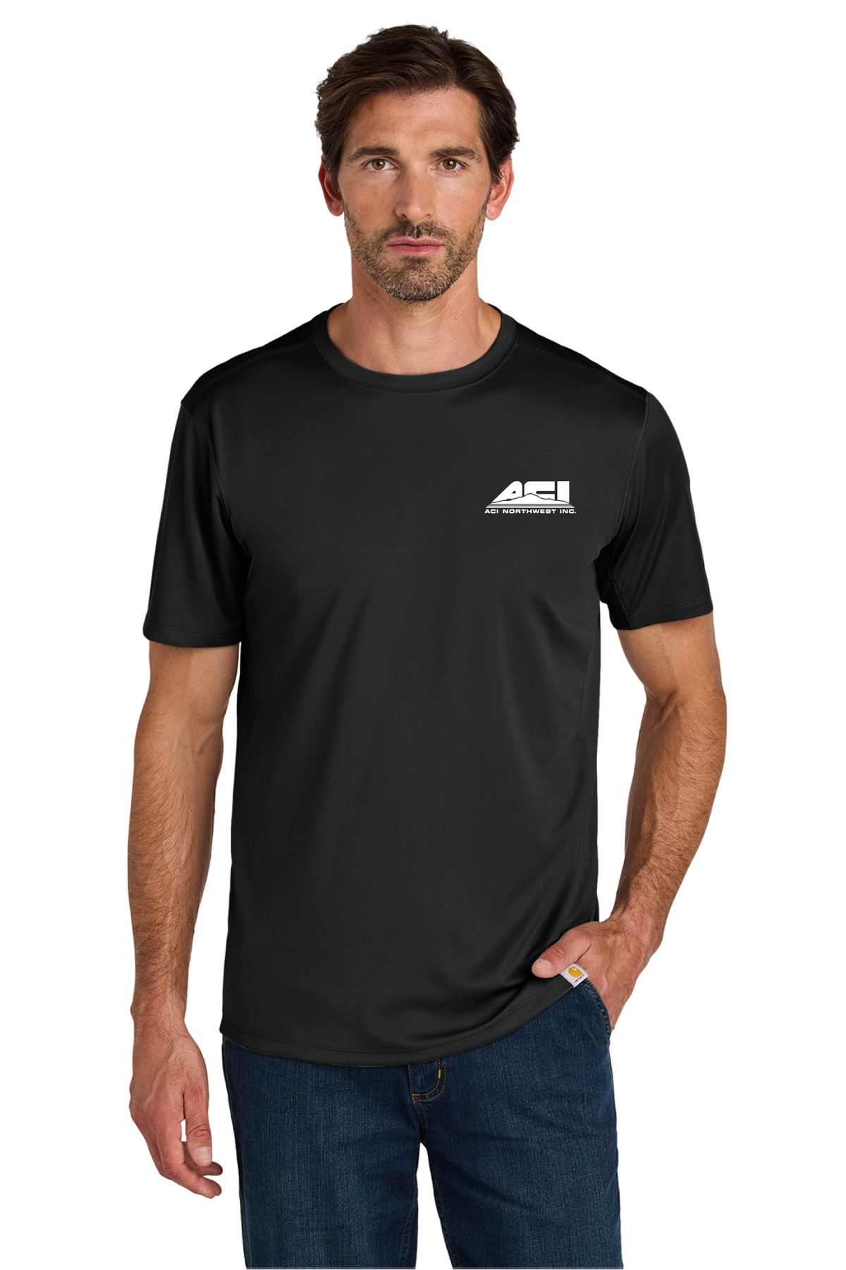CT106868 - Carhartt Force Sun Defender Short Sleeve T-Shirt - ACI Northwest - Logowear Store - Transfer Screen Print - #29756
