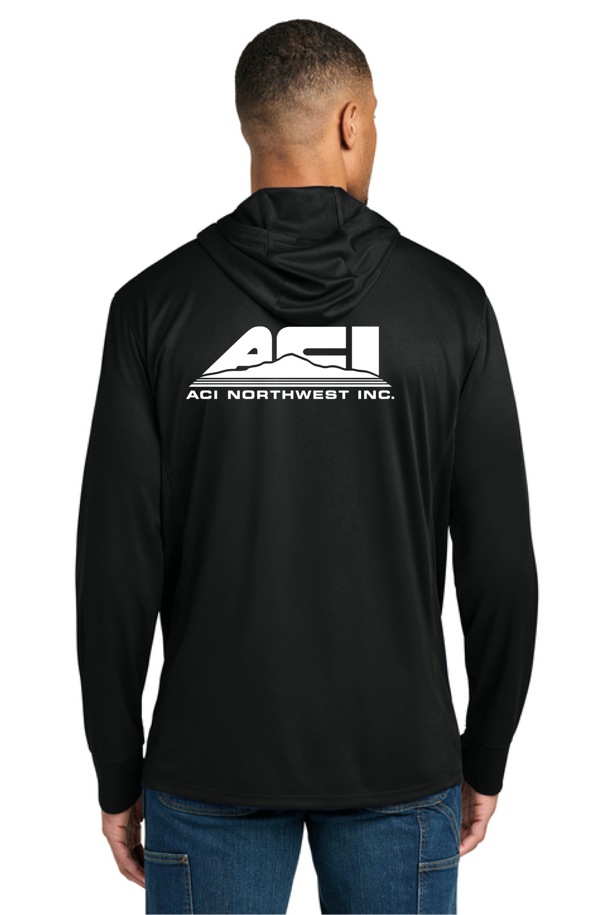 CT106923 - Carhartt Force Sun Defender Long Sleeve Hooded T-Shirt - ACI Northwest - Logowear Store - Transfer Screen Print - #29756