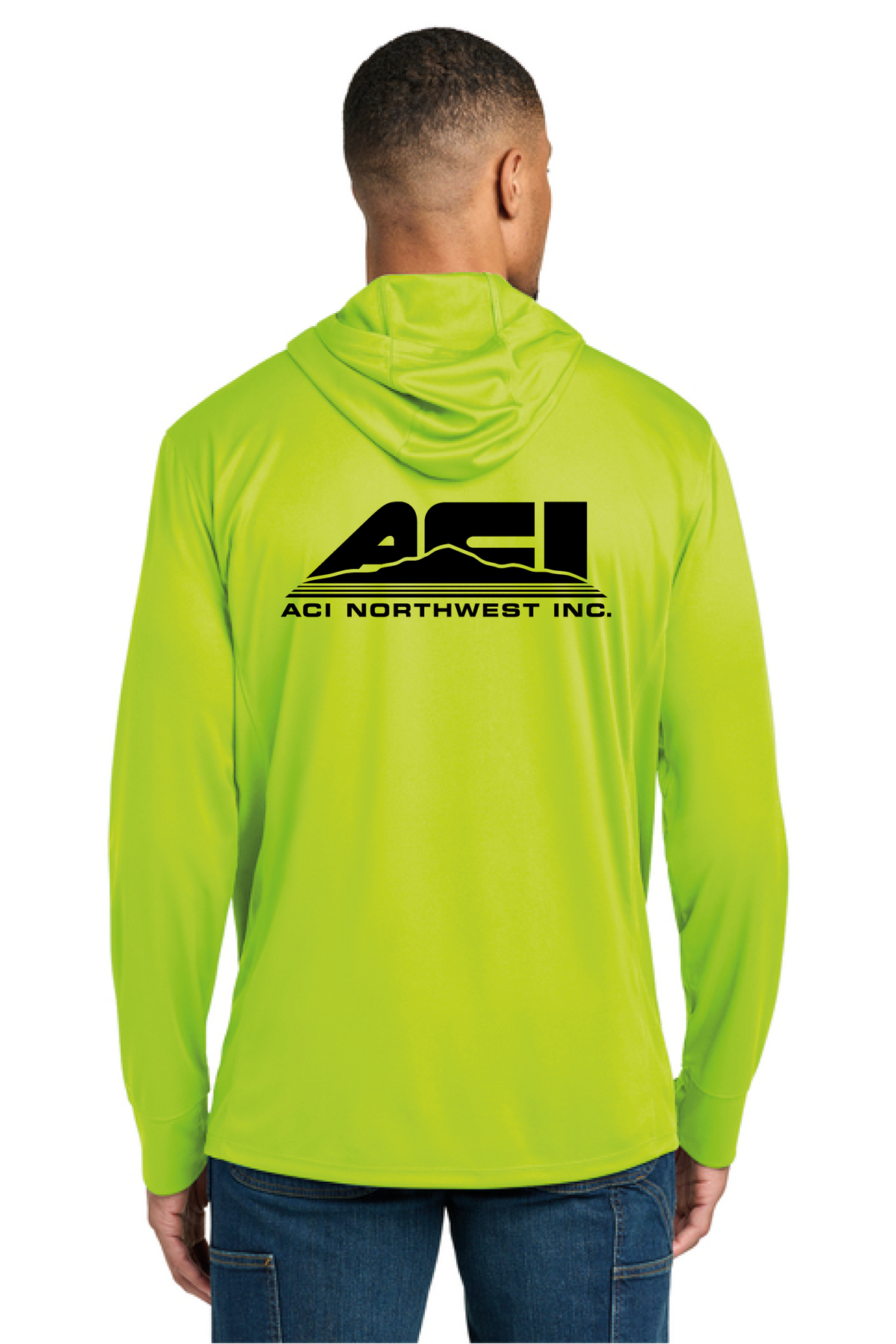 CT106923 - Carhartt Force Sun Defender Long Sleeve Hooded T-Shirt - ACI Northwest - Logowear Store - Transfer Screen Print - #29756
