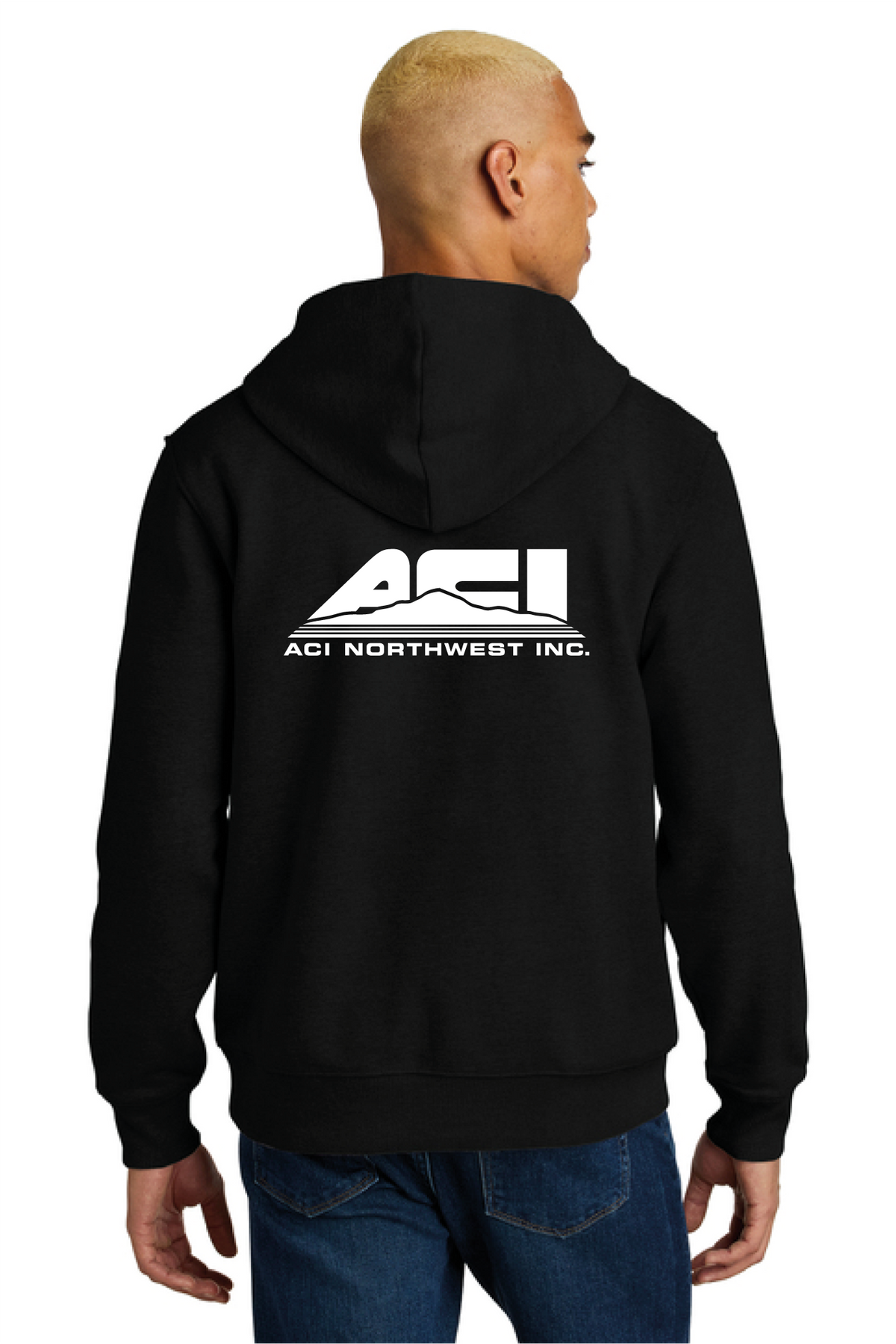 DT6600 - District V.I.T. Super Heavyweight Fleece Hoodie - ACI Northwest - Logowear Store - Transfer Screen Print - #29756