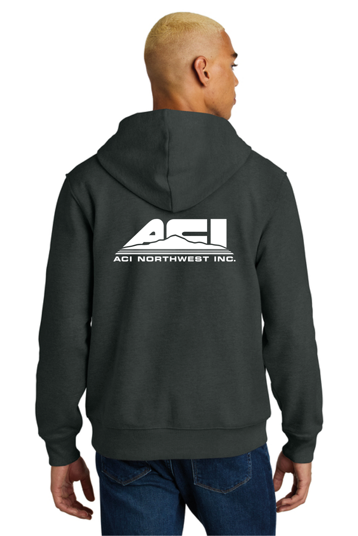 DT6600 - District V.I.T. Super Heavyweight Fleece Hoodie - ACI Northwest - Logowear Store - Transfer Screen Print - #29756