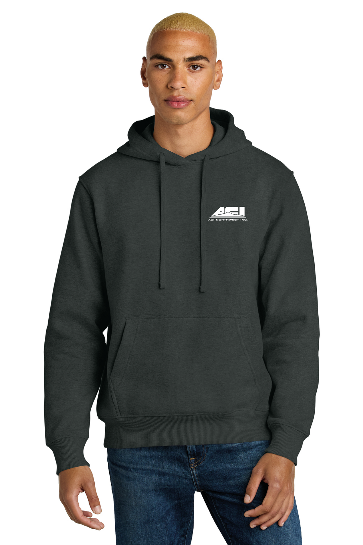 DT6600 - District V.I.T. Super Heavyweight Fleece Hoodie - ACI Northwest - Logowear Store - Transfer Screen Print - #29756
