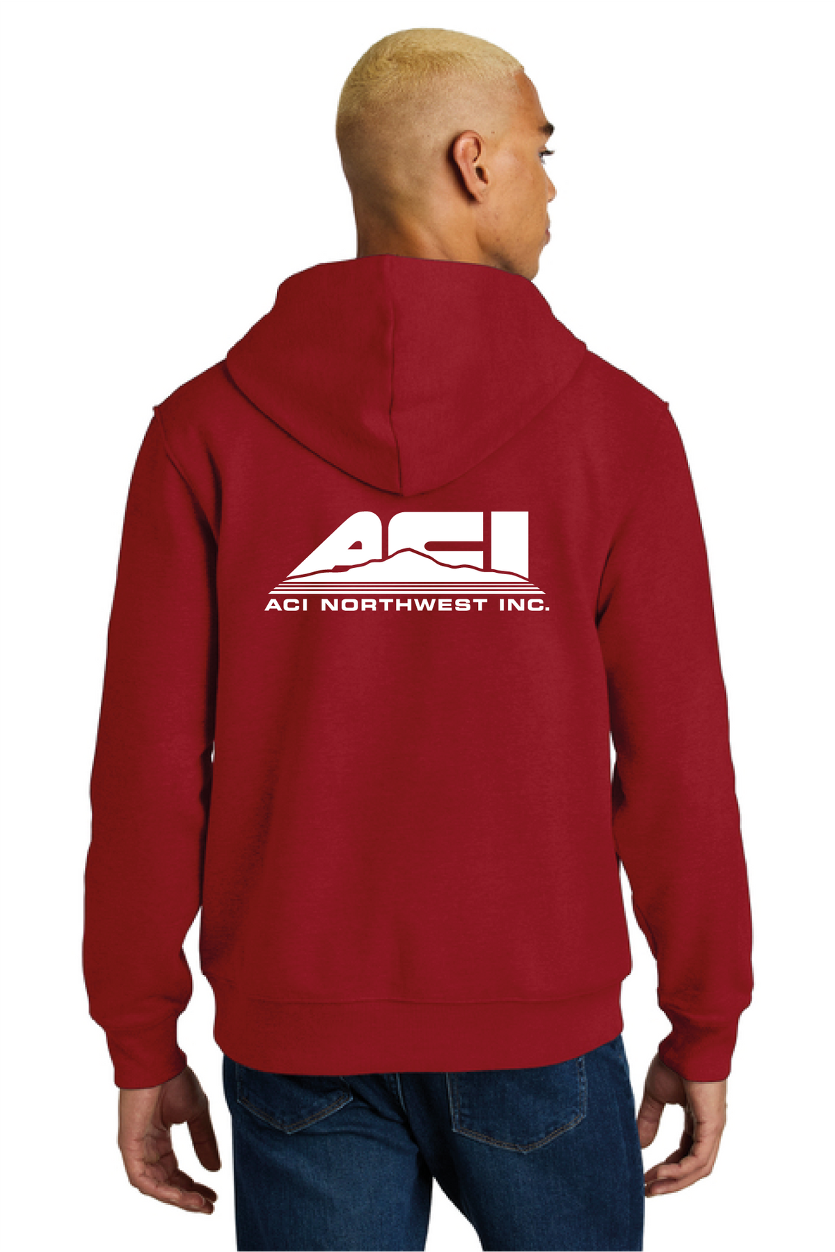 DT6600 - District V.I.T. Super Heavyweight Fleece Hoodie - ACI Northwest - Logowear Store - Transfer Screen Print - #29756