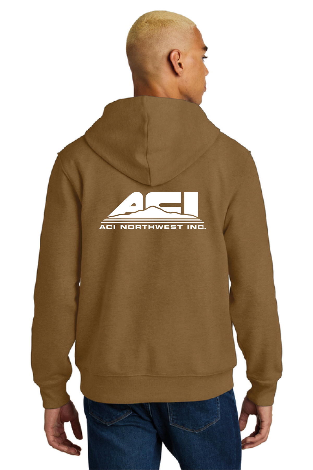 DT6600 - District V.I.T. Super Heavyweight Fleece Hoodie - ACI Northwest - Logowear Store - Transfer Screen Print - #29756