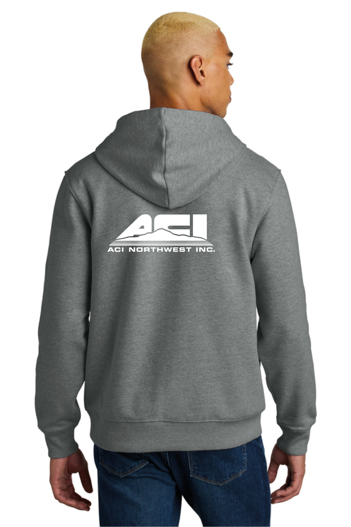 DT6600 - District V.I.T. Super Heavyweight Fleece Hoodie - ACI Northwest - Logowear Store - Transfer Screen Print - #29756