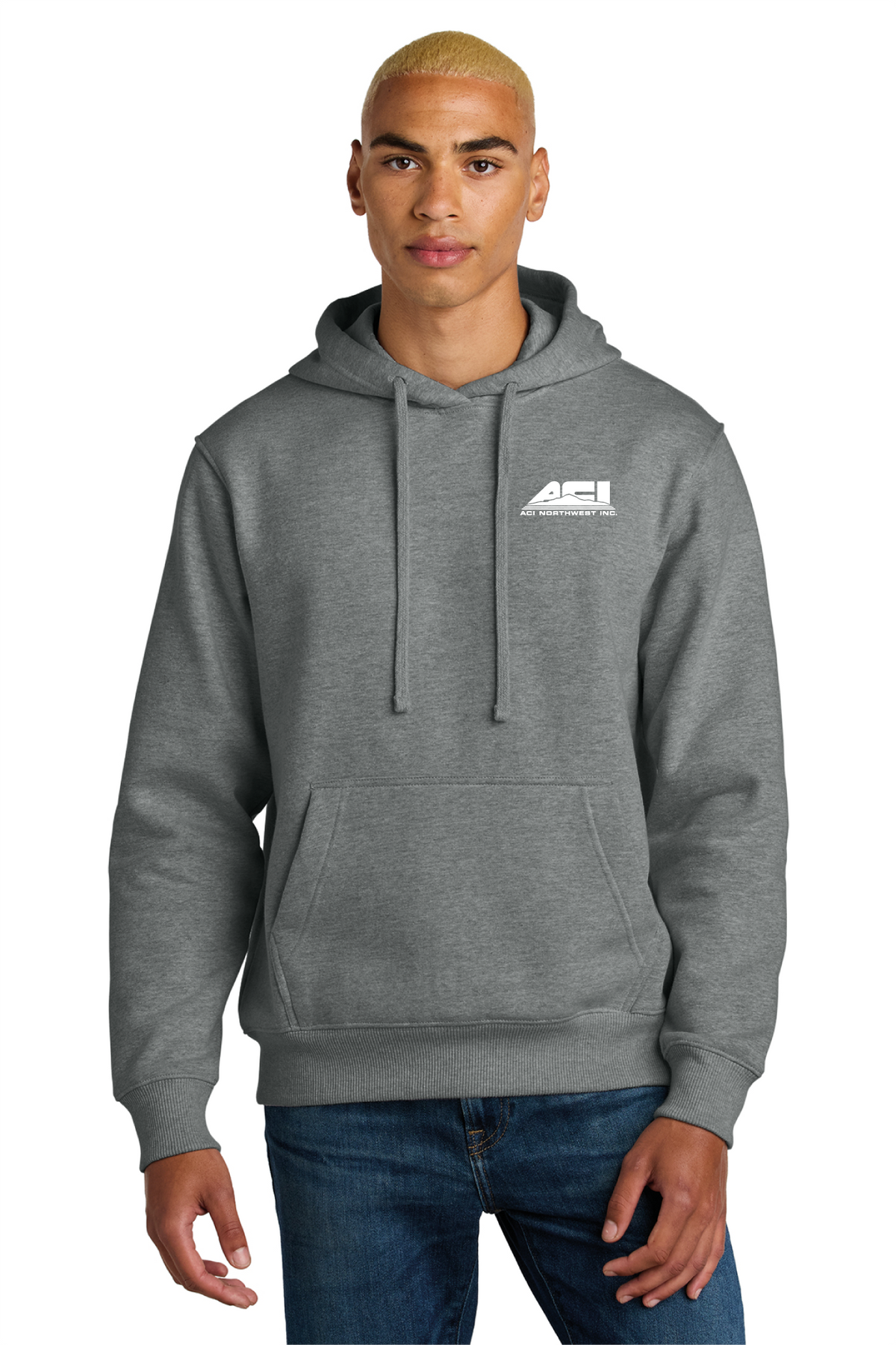 DT6600 - District V.I.T. Super Heavyweight Fleece Hoodie - ACI Northwest - Logowear Store - Transfer Screen Print - #29756