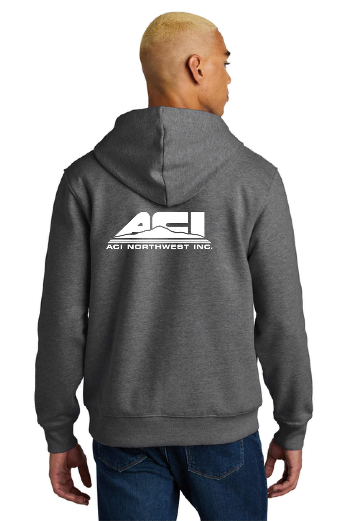 DT6600 - District V.I.T. Super Heavyweight Fleece Hoodie - ACI Northwest - Logowear Store - Transfer Screen Print - #29756