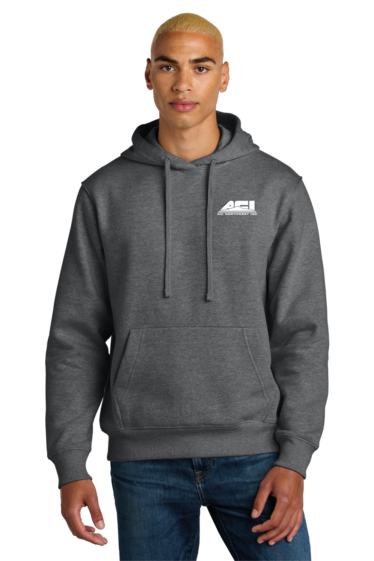 DT6600 - District V.I.T. Super Heavyweight Fleece Hoodie - ACI Northwest - Logowear Store - Transfer Screen Print - #29756
