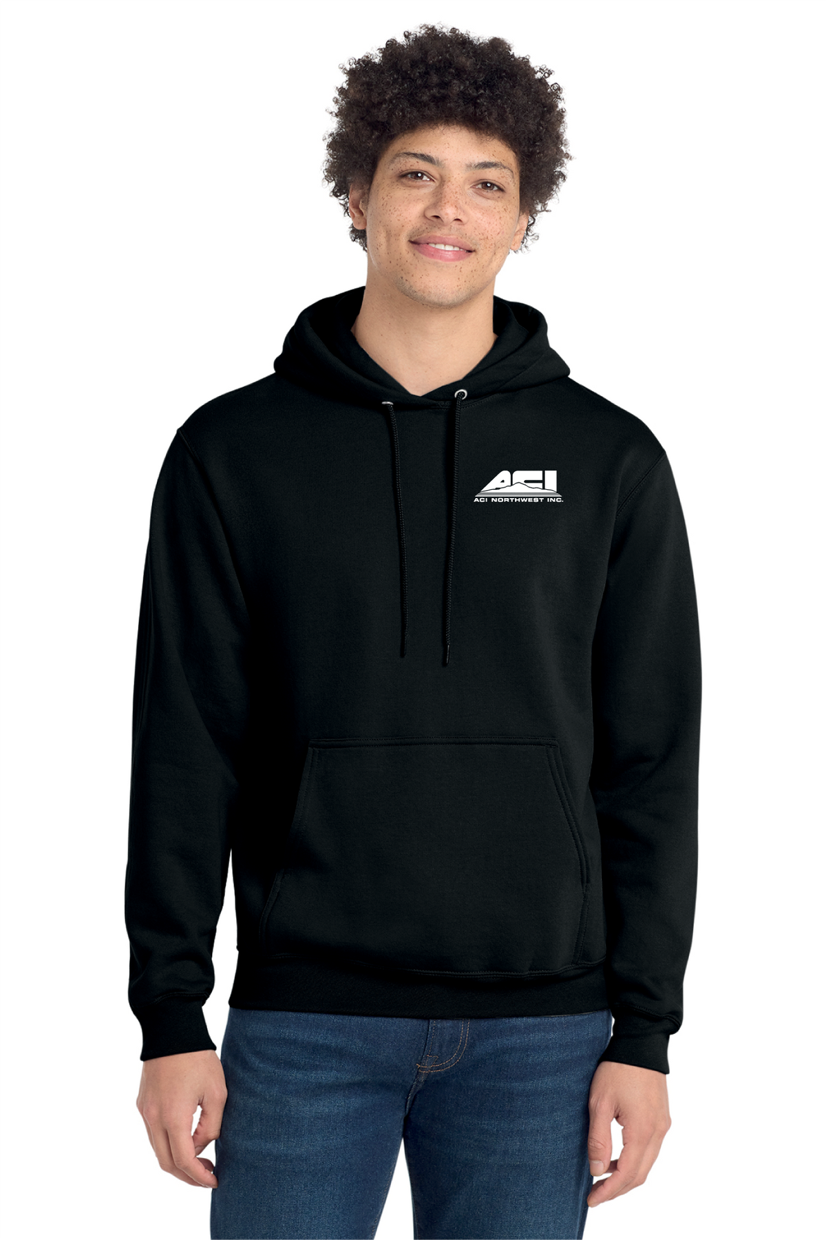 PC78H - Port & Co Core Fleece Pullover Hooded Sweatshirt - ACI Northwest - Logowear Store - Transfer Screen Print - #29756