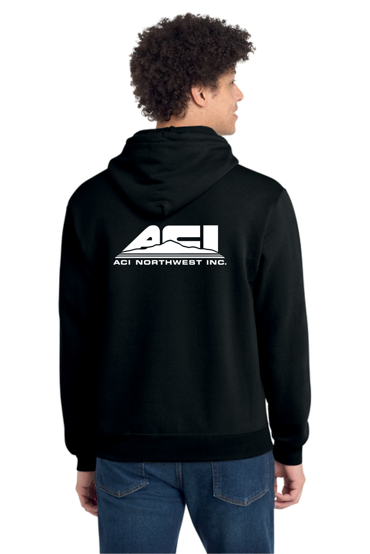 PC78H - Port & Co Core Fleece Pullover Hooded Sweatshirt - ACI Northwest - Logowear Store - Transfer Screen Print - #29756