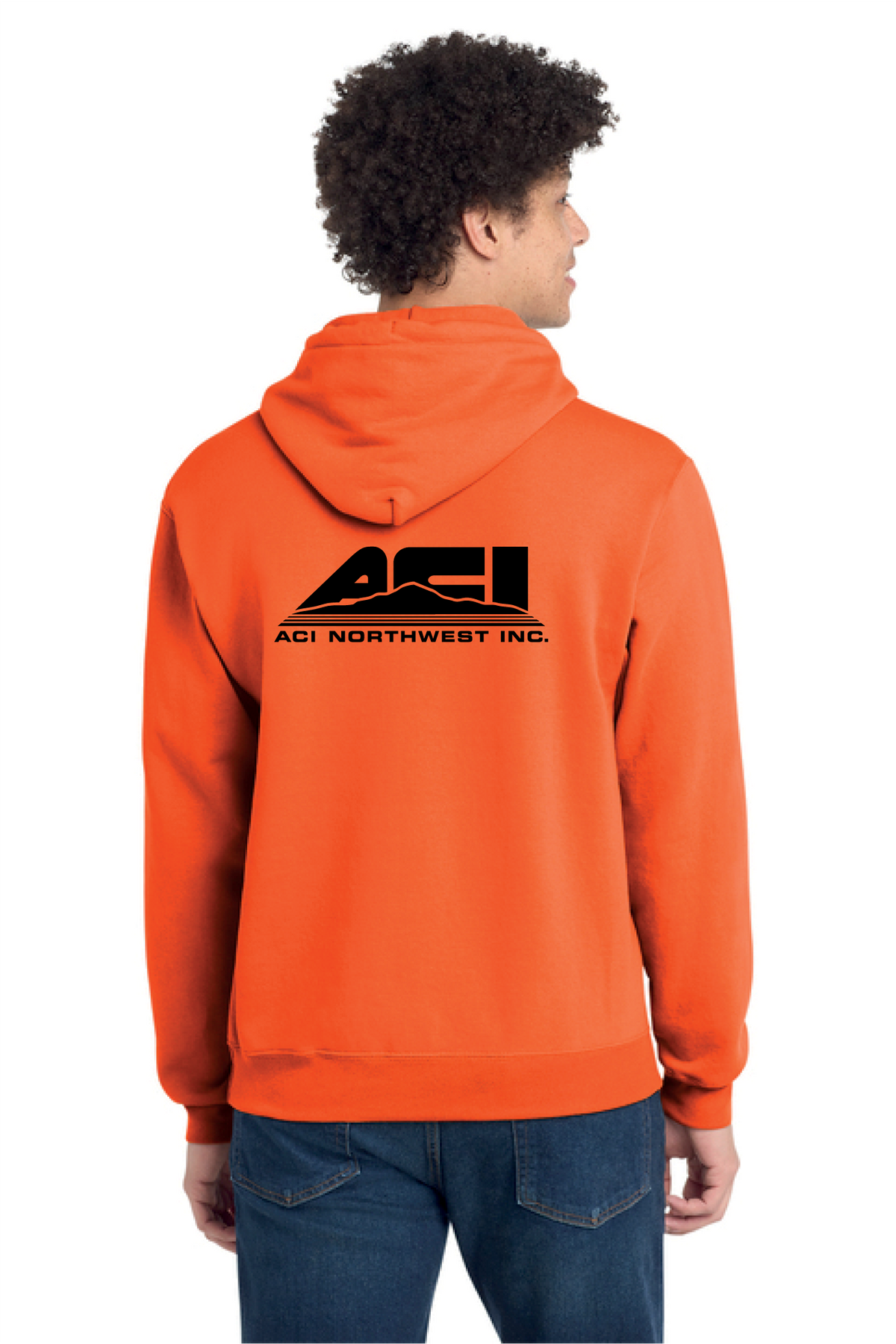 PC78H - Port & Co Core Fleece Pullover Hooded Sweatshirt - ACI Northwest - Logowear Store - Transfer Screen Print - #29756