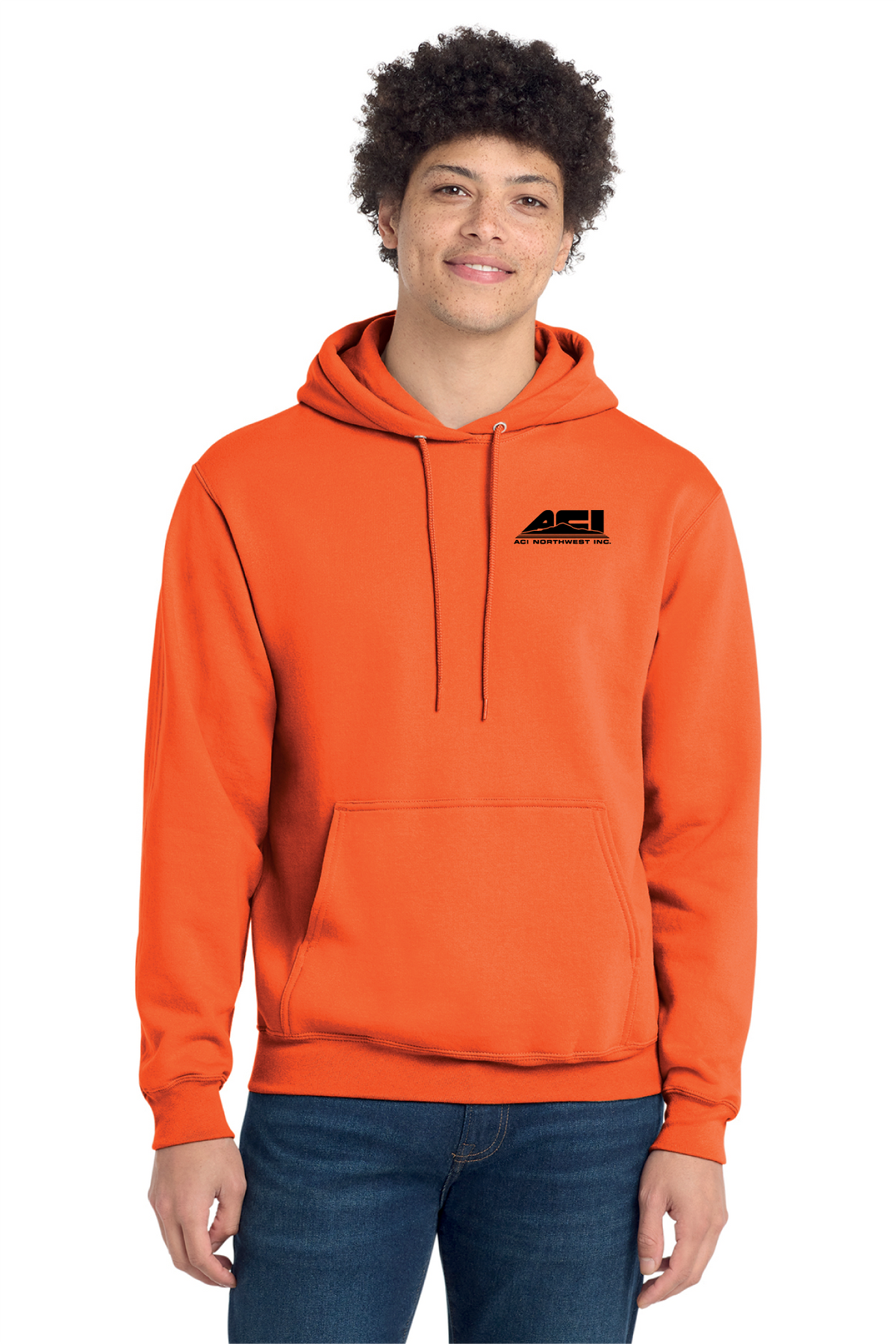 PC78H - Port & Co Core Fleece Pullover Hooded Sweatshirt - ACI Northwest - Logowear Store - Transfer Screen Print - #29756