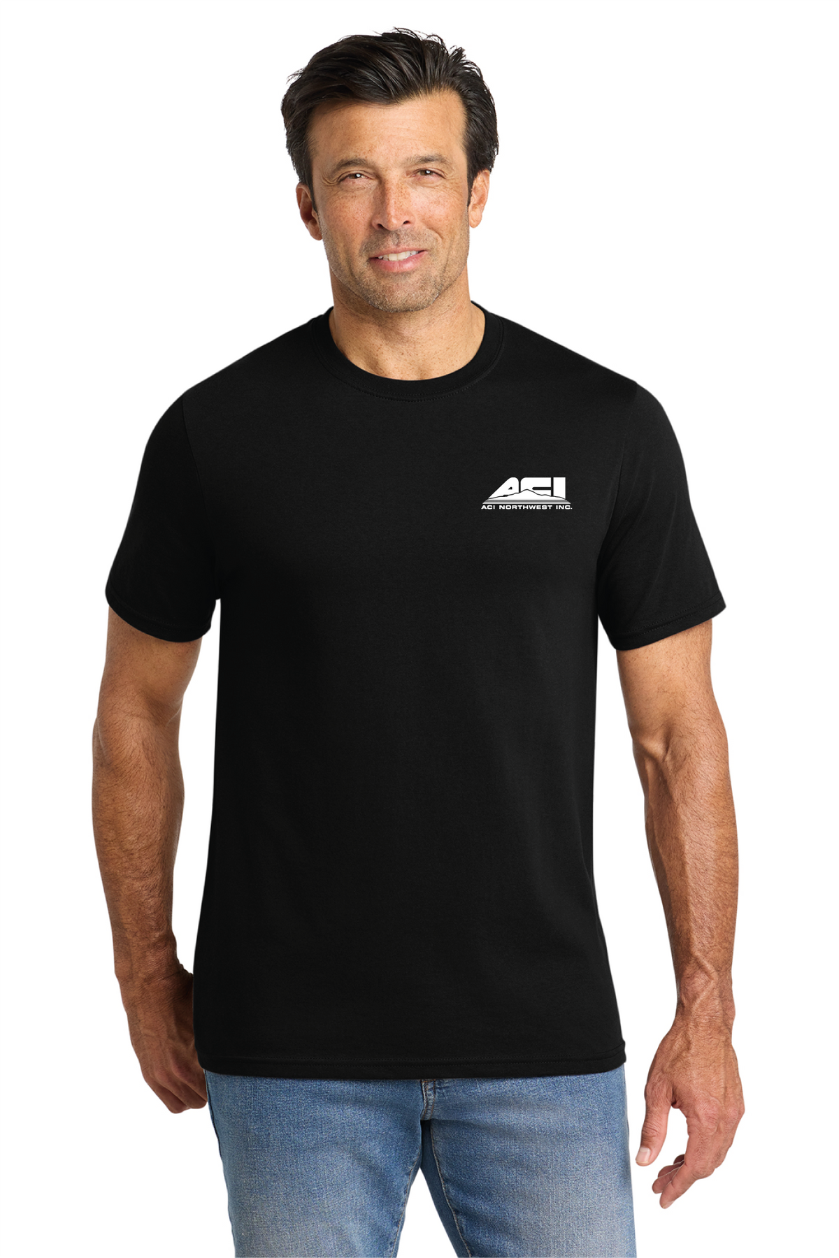 VL100 - Volunteer Knitwear All-American Tee - ACI Northwest - Logowear Store - Transfer Screen Print - #29756
