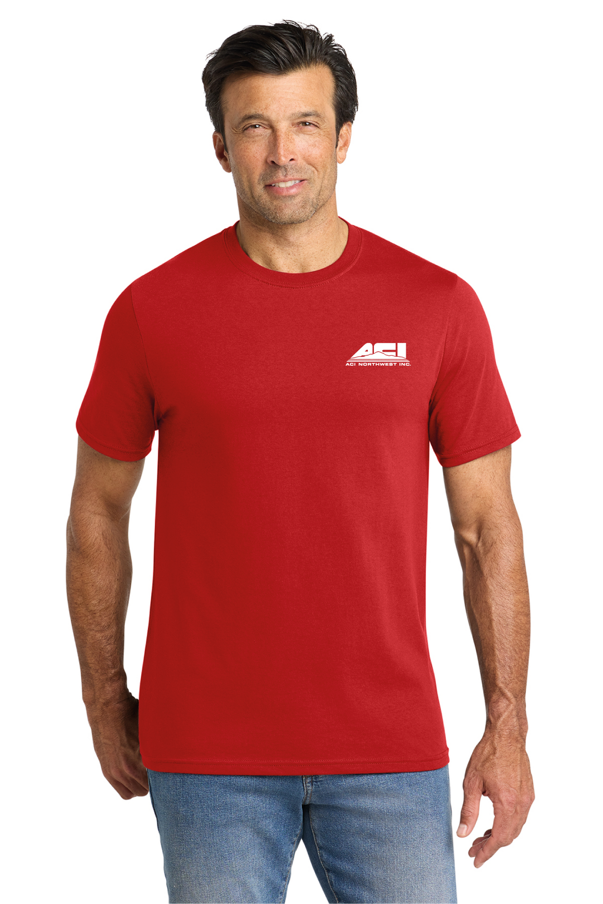 VL100 - Volunteer Knitwear All-American Tee - ACI Northwest - Logowear Store - Transfer Screen Print - #29756