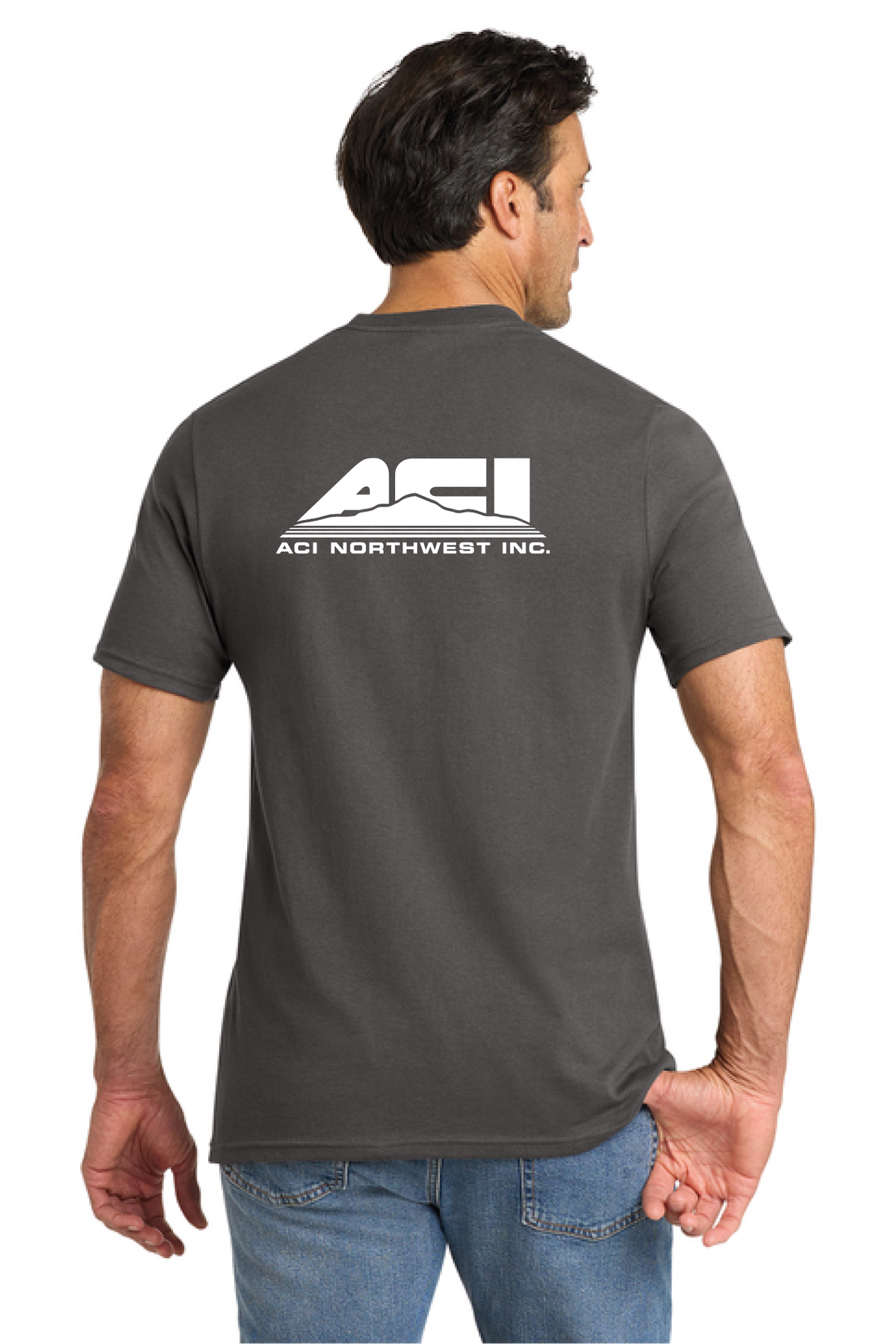 VL100 - Volunteer Knitwear All-American Tee - ACI Northwest - Logowear Store - Transfer Screen Print - #29756