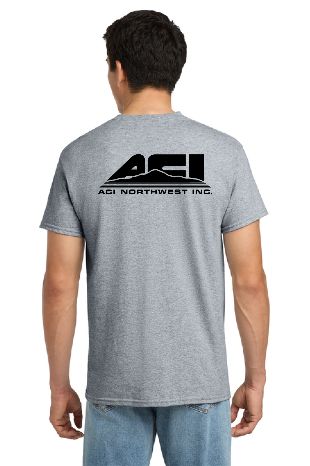 2300 - Unisex Ultra Cotton® Pocket T-Shirt - ACI Northwest - Logowear Store - Transfer Screen Print - #29756