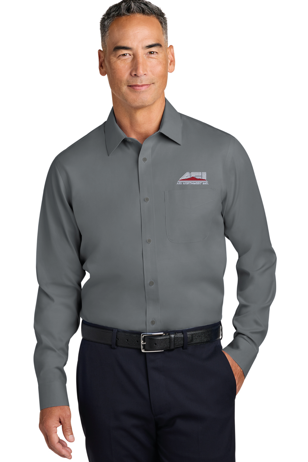 BB18012 - Brooks Brothers Wrinkle-Free Stretch Pinpoint Spread Collar Shirt - ACI Northwest - Logowear Store - Embroidery - #29756