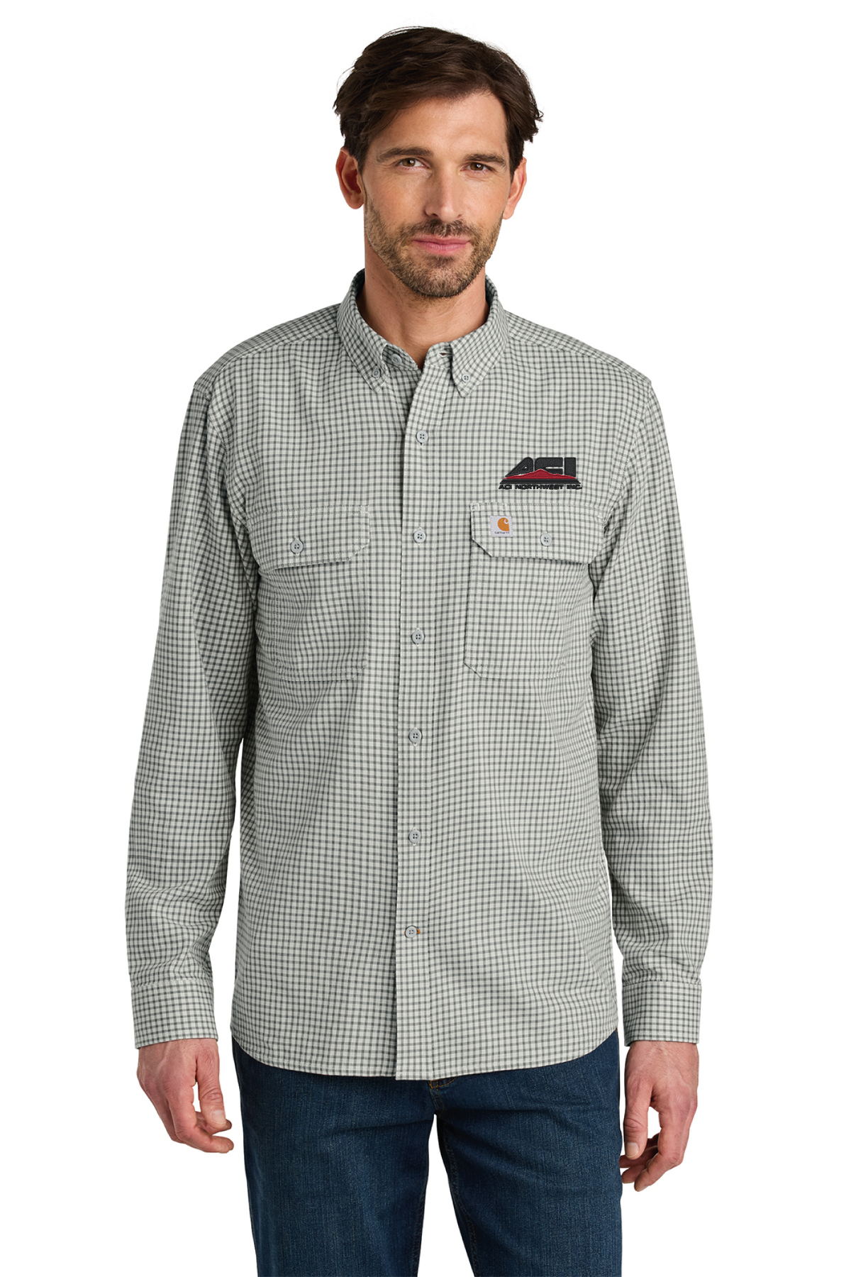CT107109 - Carhartt Rugged Flex Plaid Long Sleeve Shirt - ACI Northwest - Logowear Store - Embroidery - #29756
