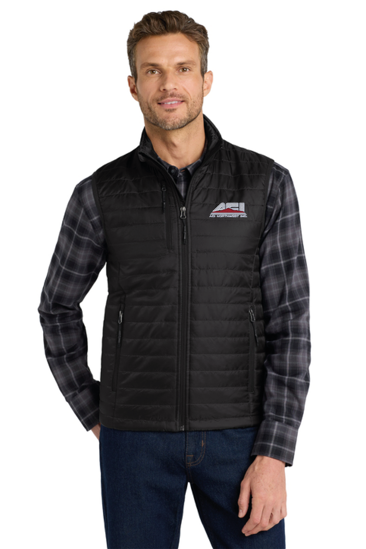 J851 - Port Authority Packable Puffy Vest - ACI Northwest - Logowear Store - Embroidery - #29756