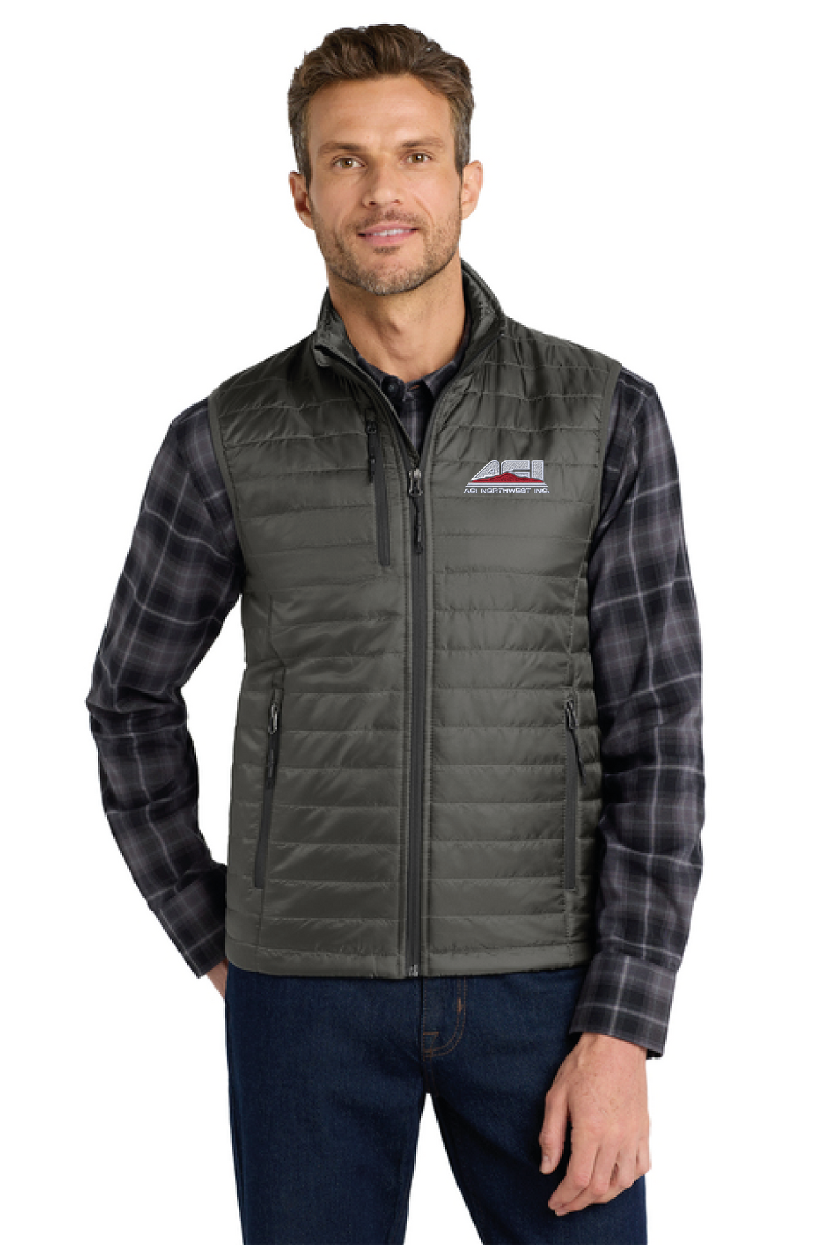 J851 - Port Authority Packable Puffy Vest - ACI Northwest - Logowear Store - Embroidery - #29756