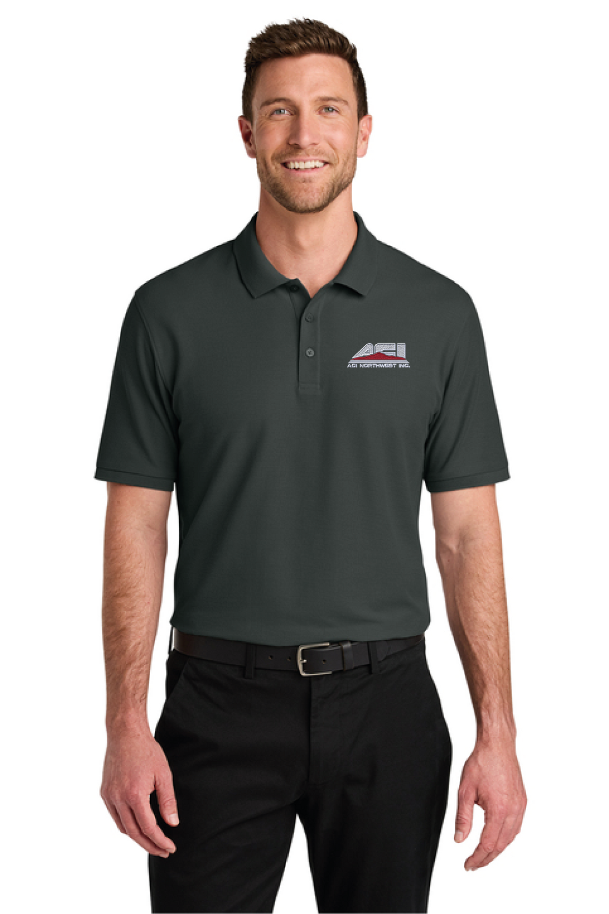 K200 - Port Authority Wearever Signature Pique Polo - ACI Northwest - Logowear Store - #29756