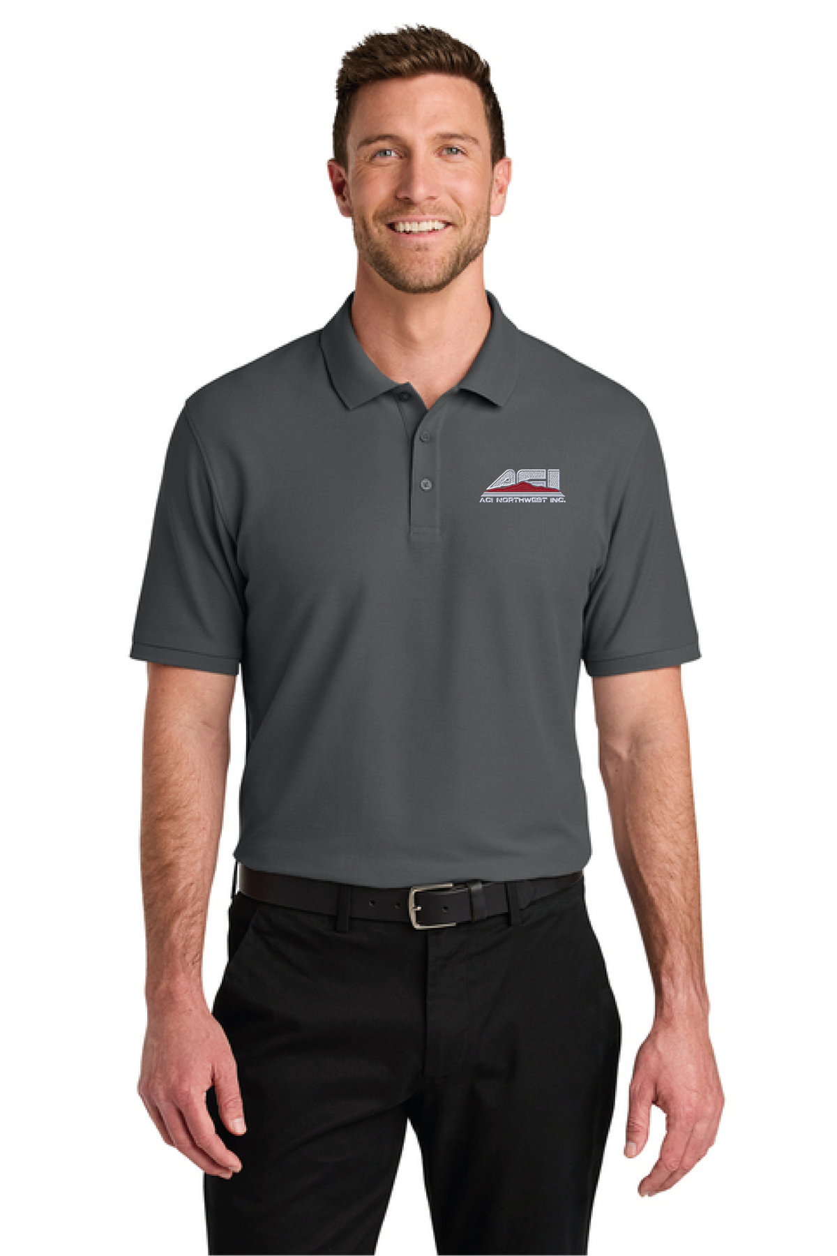 K200 - Port Authority Wearever Signature Pique Polo - ACI Northwest - Logowear Store - #29756