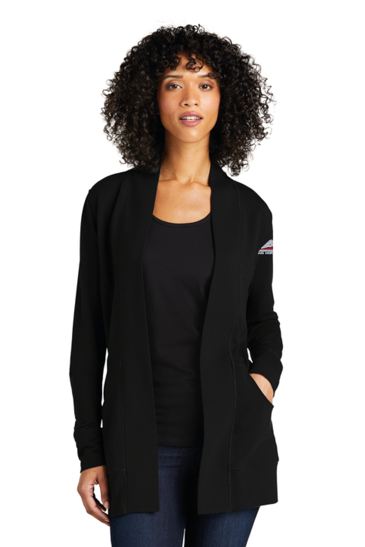 LK825 - Port Authority Women's Microterry Cardigan - ACI Northwest - Logowear Store - Embroidery - #29756