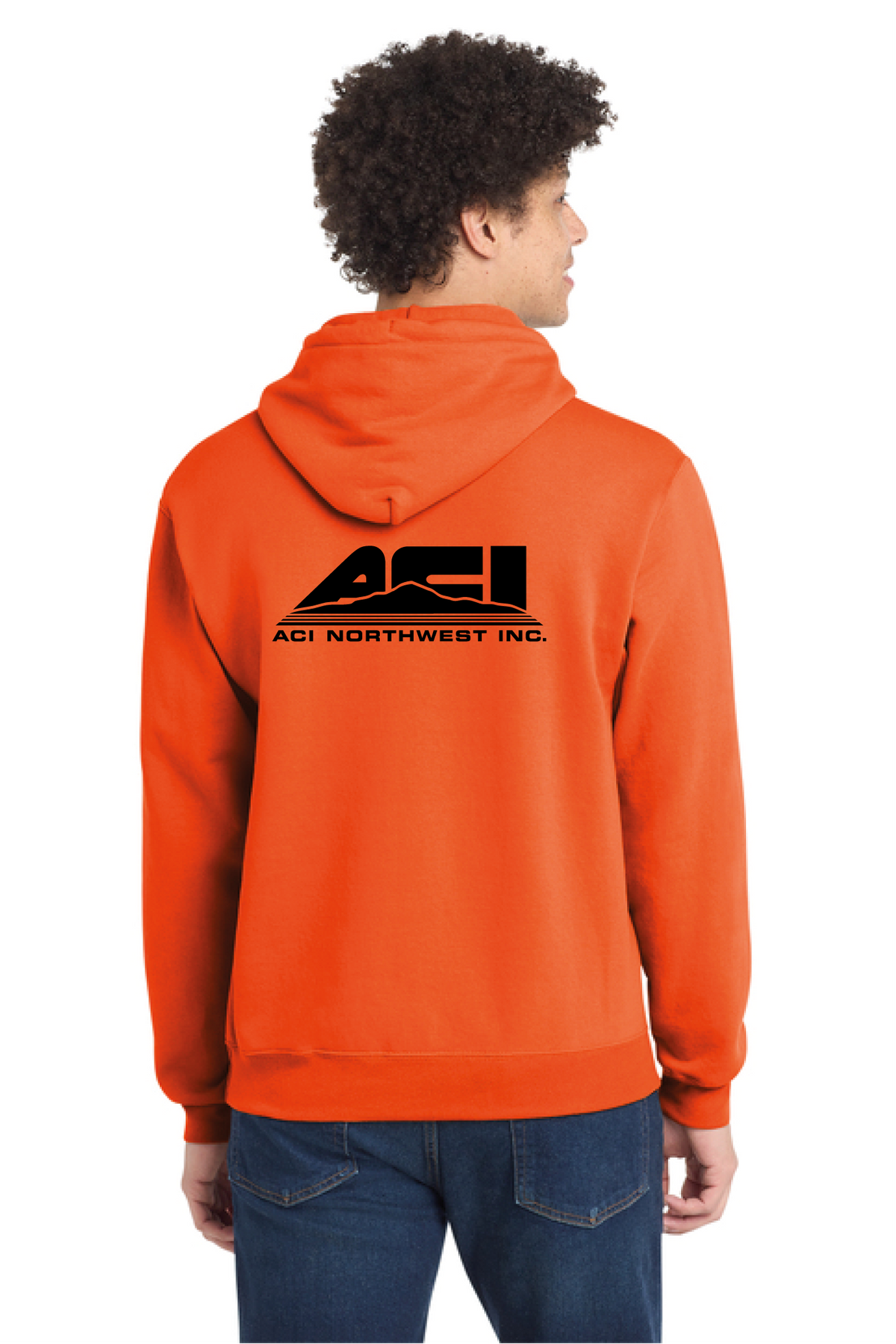 PC78H - Port & Co Core Fleece Pullover Hooded Sweatshirt - ACI Northwest - Logowear Store - Transfer Screen Print - #29756