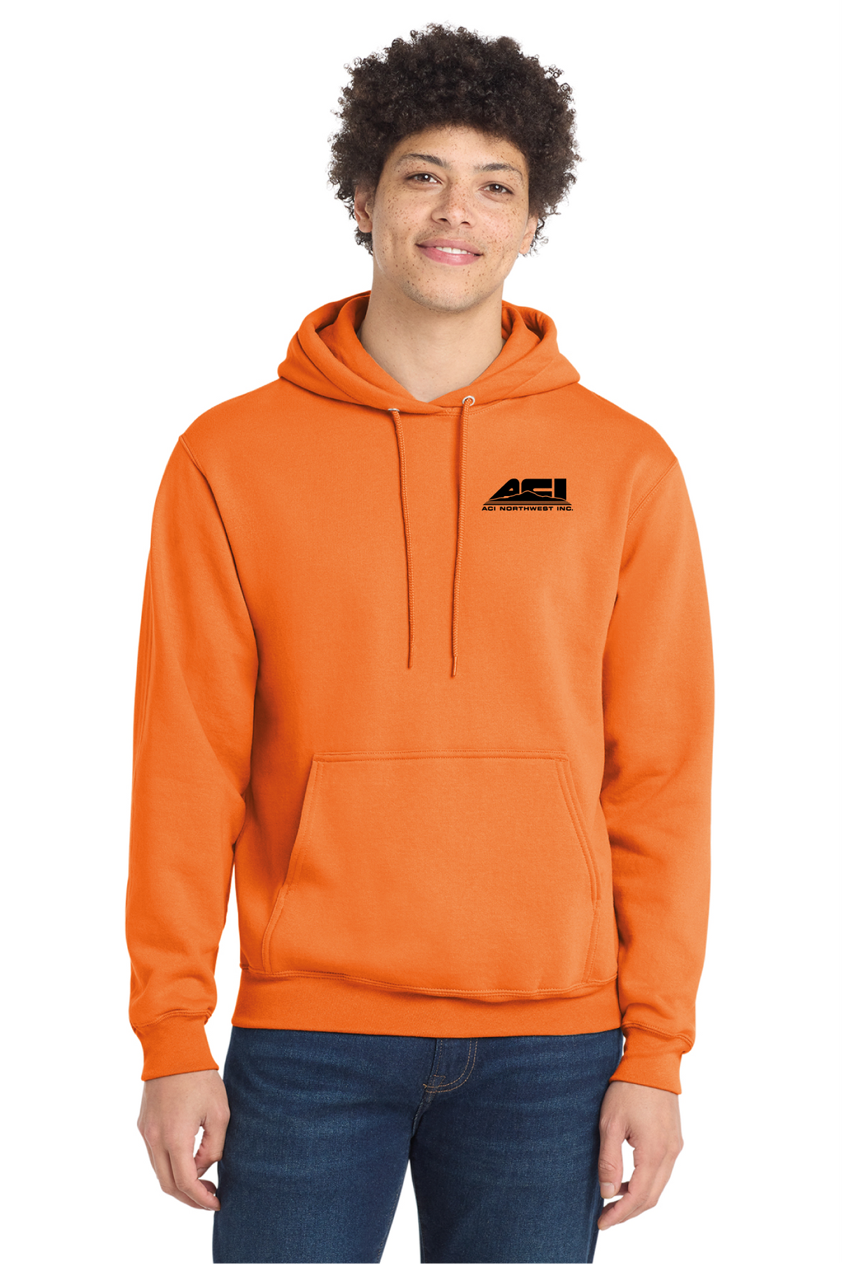 PC78H - Port & Co Core Fleece Pullover Hooded Sweatshirt - ACI Northwest - Logowear Store - Transfer Screen Print - #29756