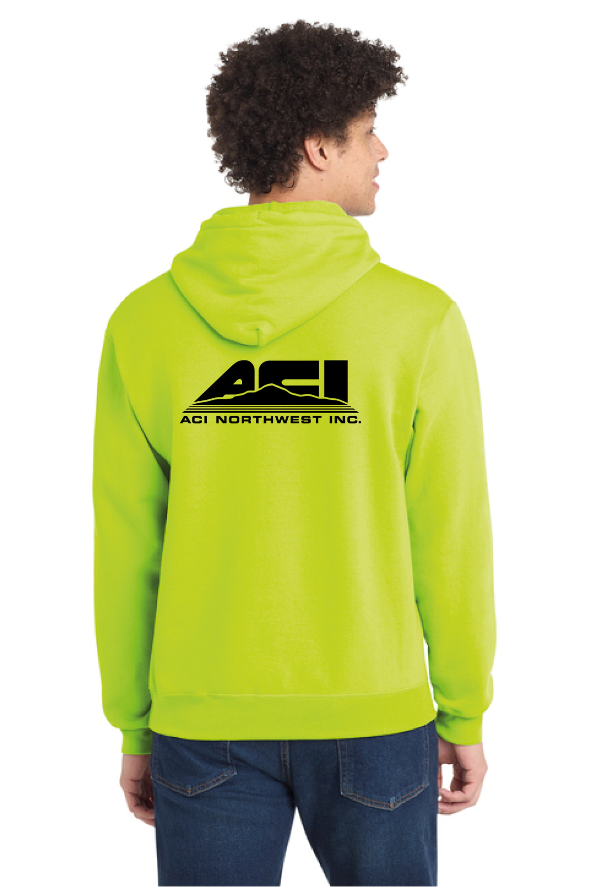 PC78H - Port & Co Core Fleece Pullover Hooded Sweatshirt - ACI Northwest - Logowear Store - Transfer Screen Print - #29756