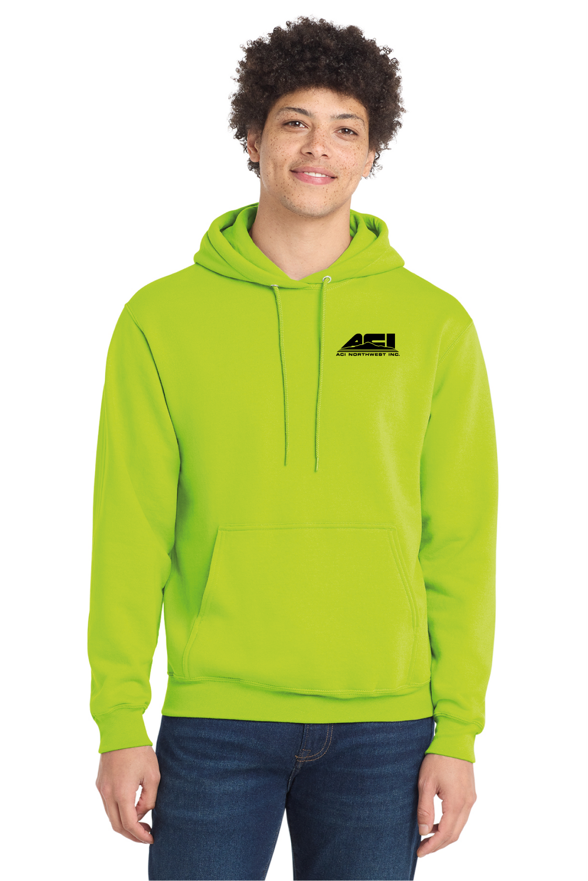 PC78H - Port & Co Core Fleece Pullover Hooded Sweatshirt - ACI Northwest - Logowear Store - Transfer Screen Print - #29756