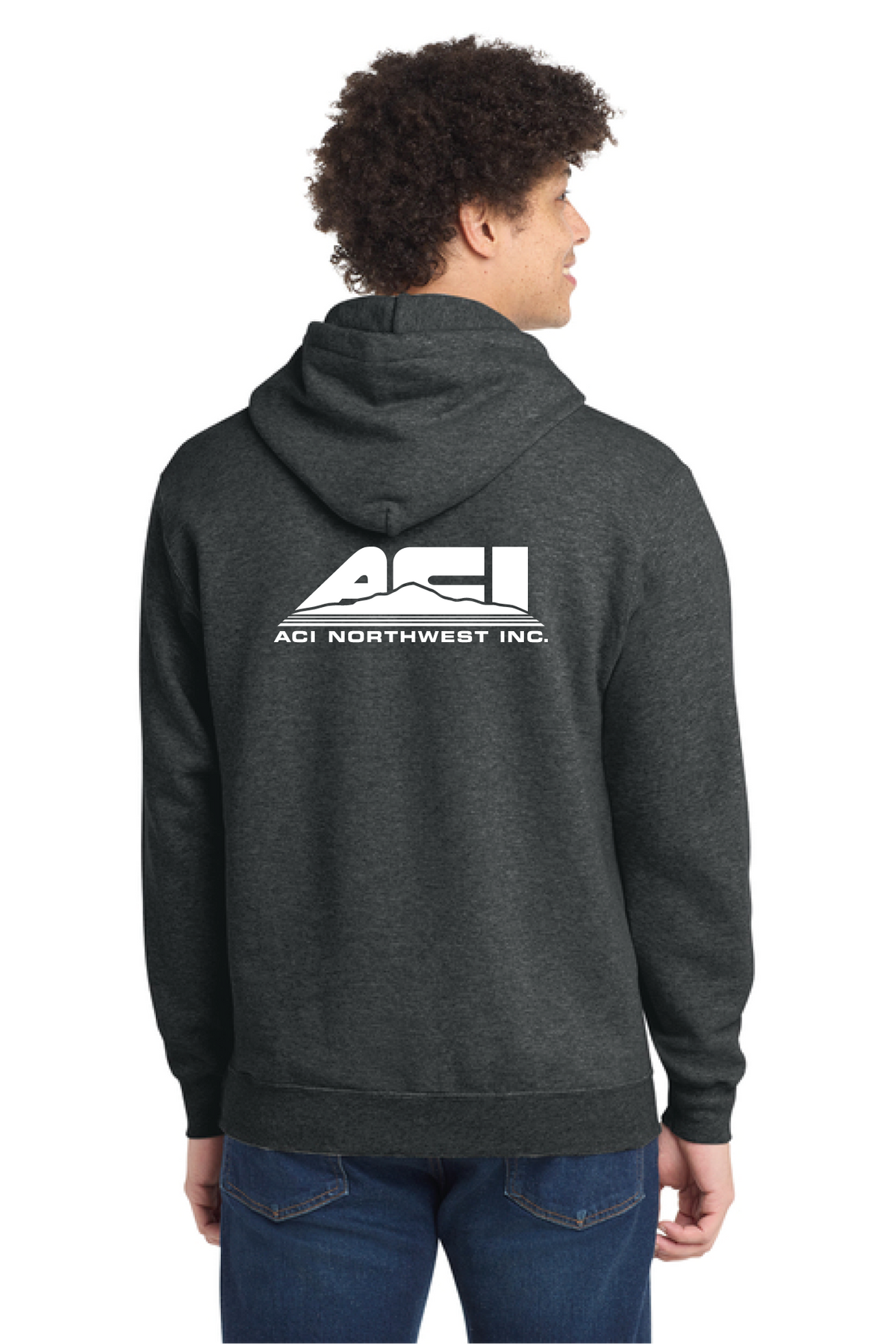 PC78H - Port & Co Core Fleece Pullover Hooded Sweatshirt - ACI Northwest - Logowear Store - Transfer Screen Print - #29756