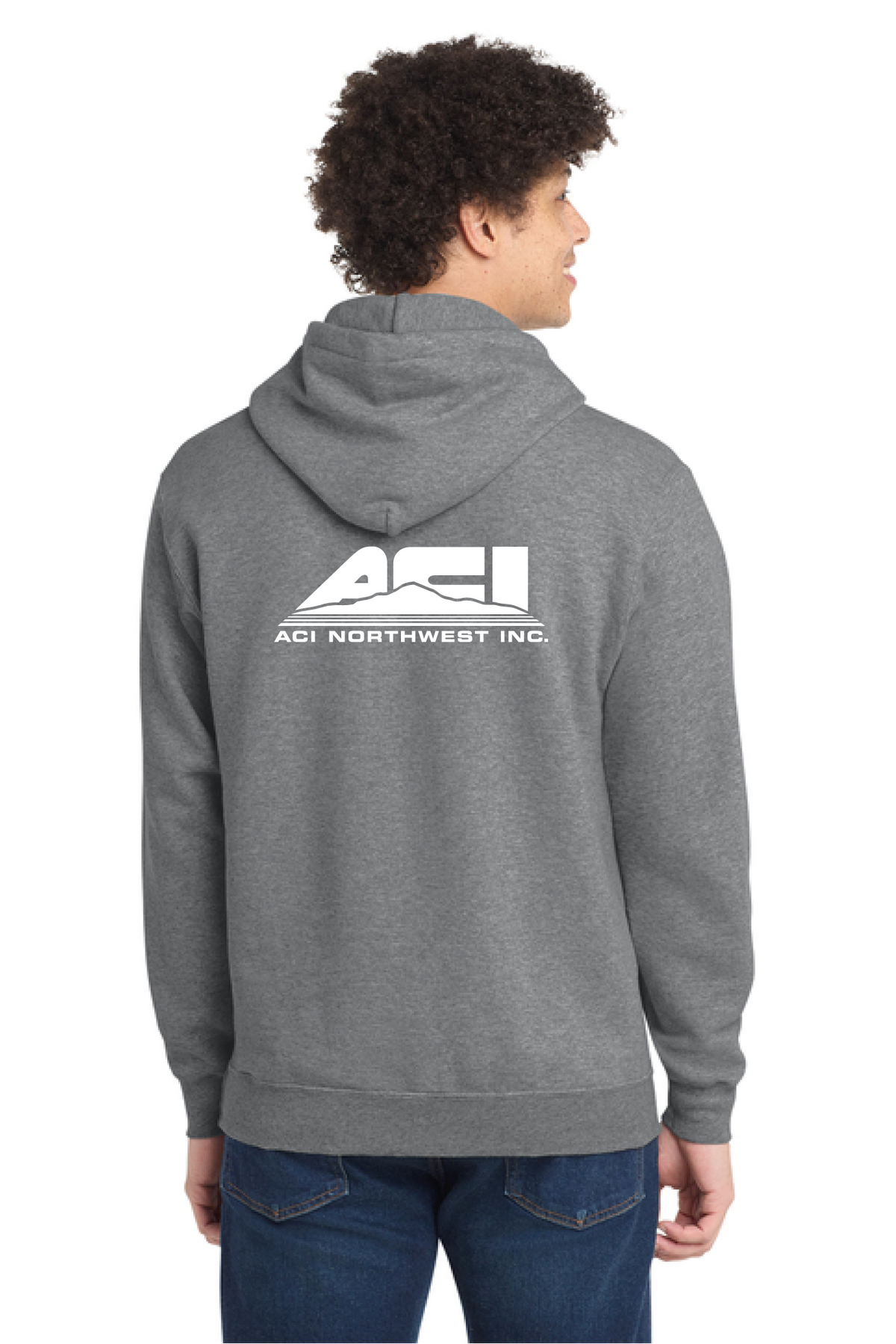 PC78H - Port & Co Core Fleece Pullover Hooded Sweatshirt - ACI Northwest - Logowear Store - Transfer Screen Print - #29756
