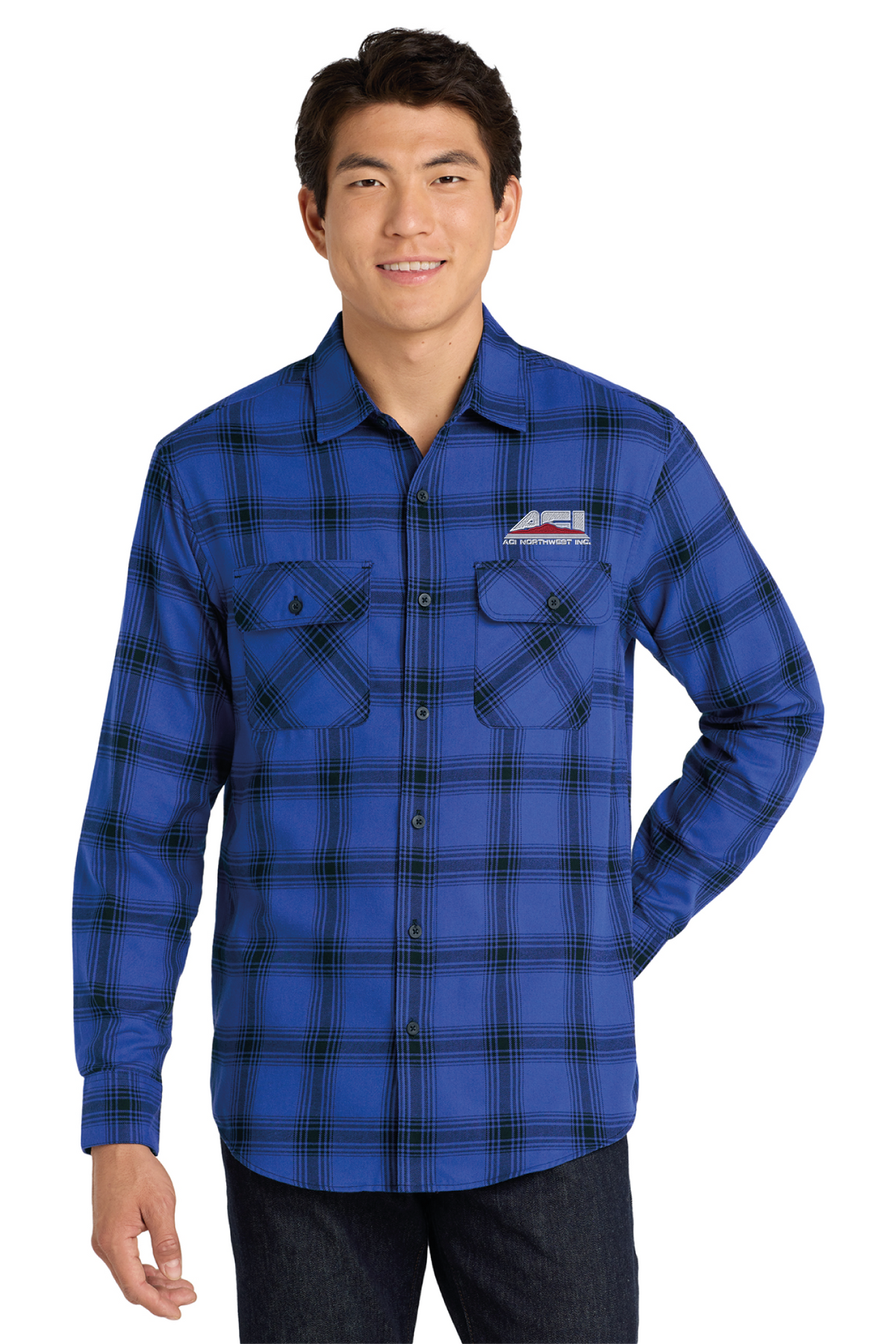 W668 - Port Authority Plaid Flannel Shirt - ACI Northwest - Logowear Store - Embroidery - #29756