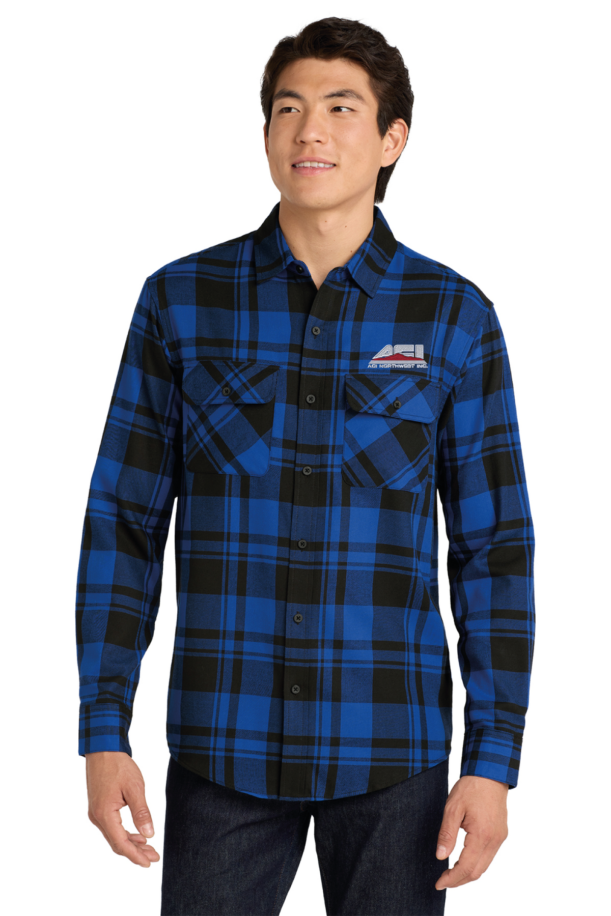 W668 - Port Authority Plaid Flannel Shirt - ACI Northwest - Logowear Store - Embroidery - #29756