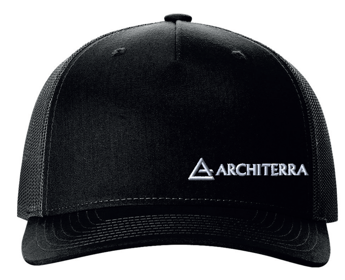 112FPC - Five-Panel Champ Trucker Cap - Architerra Homes - Logowear Store - Embroidery - #29788