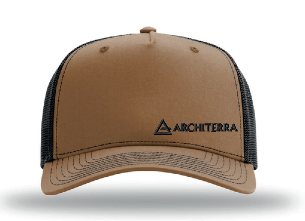 112FPC - Five-Panel Champ Trucker Cap - Architerra Homes - Logowear Store - Embroidery - #29788