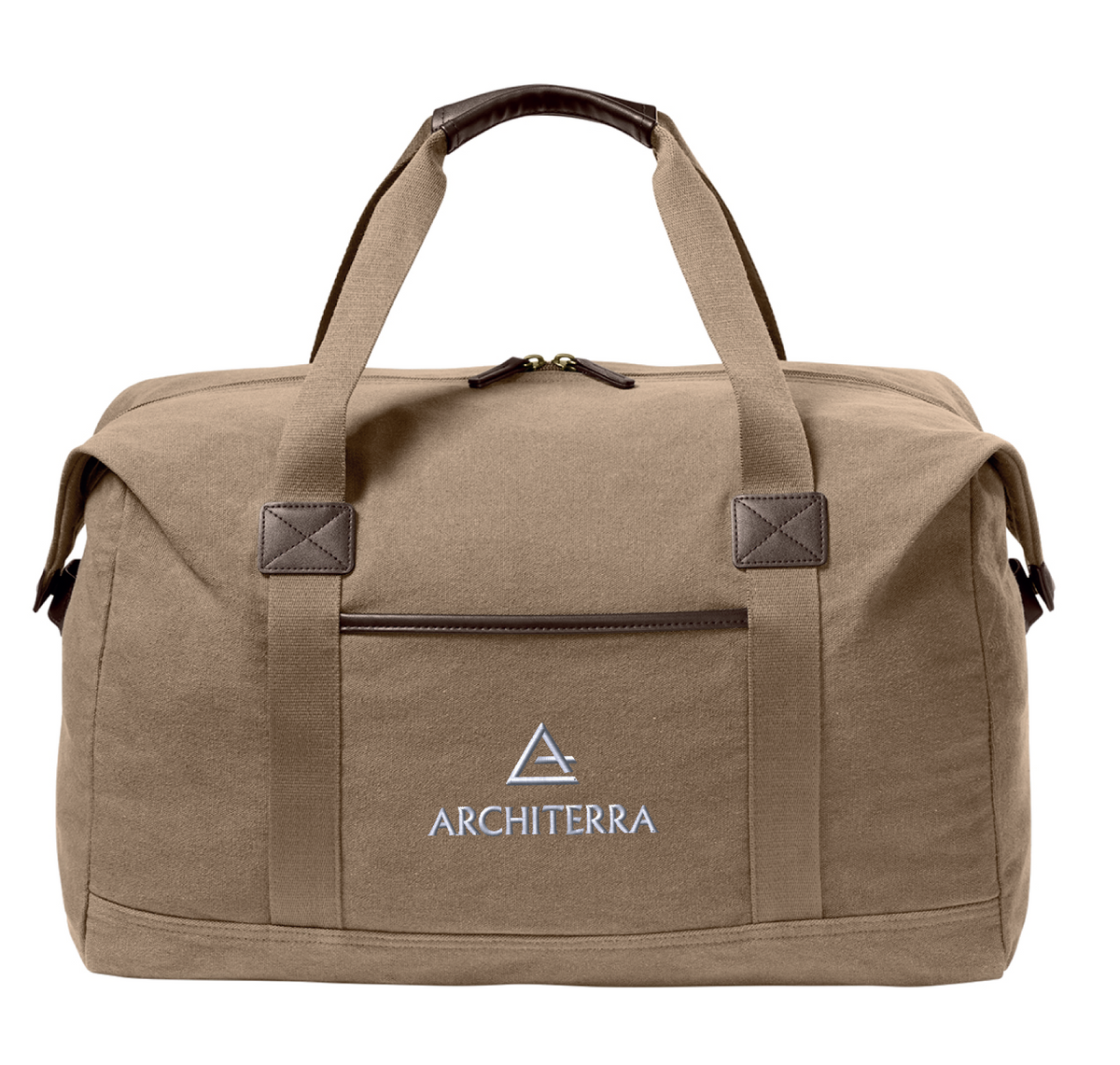 BG8030 - Port Authority Washed Canvas Duffel - Architerra Homes - Logowear Store - Embroidery - #29788