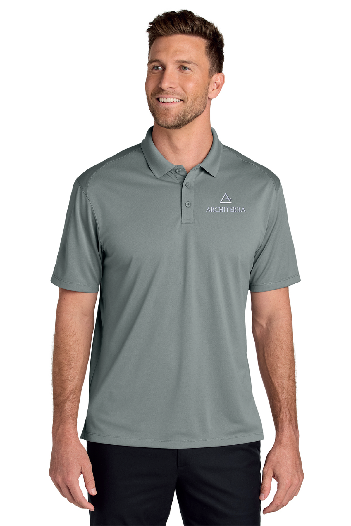 TLK240 - Port Authority Tall Wearever Performance Pique Polo  - Architerra Homes - Logowear Store - Embroidery - #29788