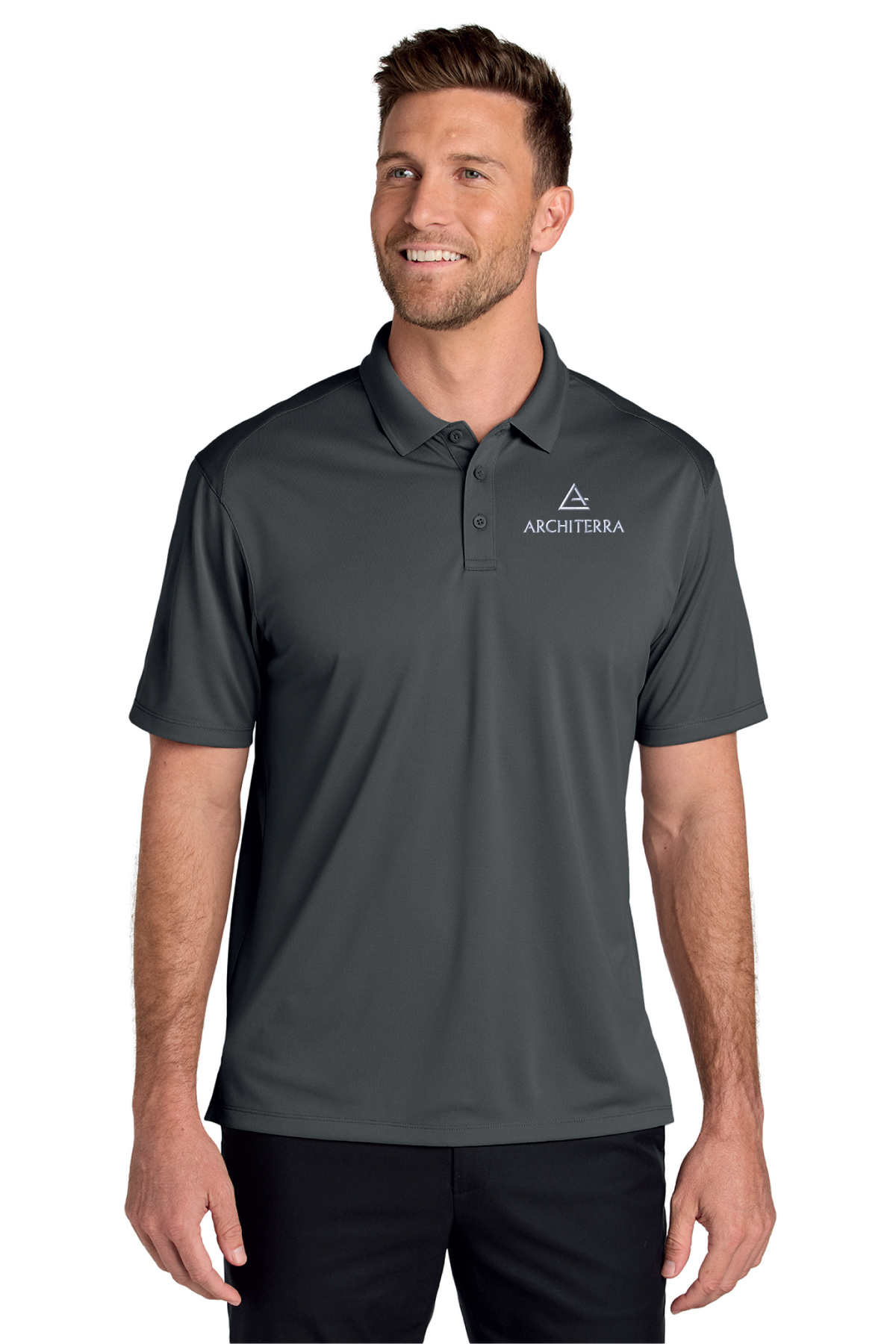 TLK240 - Port Authority Tall Wearever Performance Pique Polo  - Architerra Homes - Logowear Store - Embroidery - #29788
