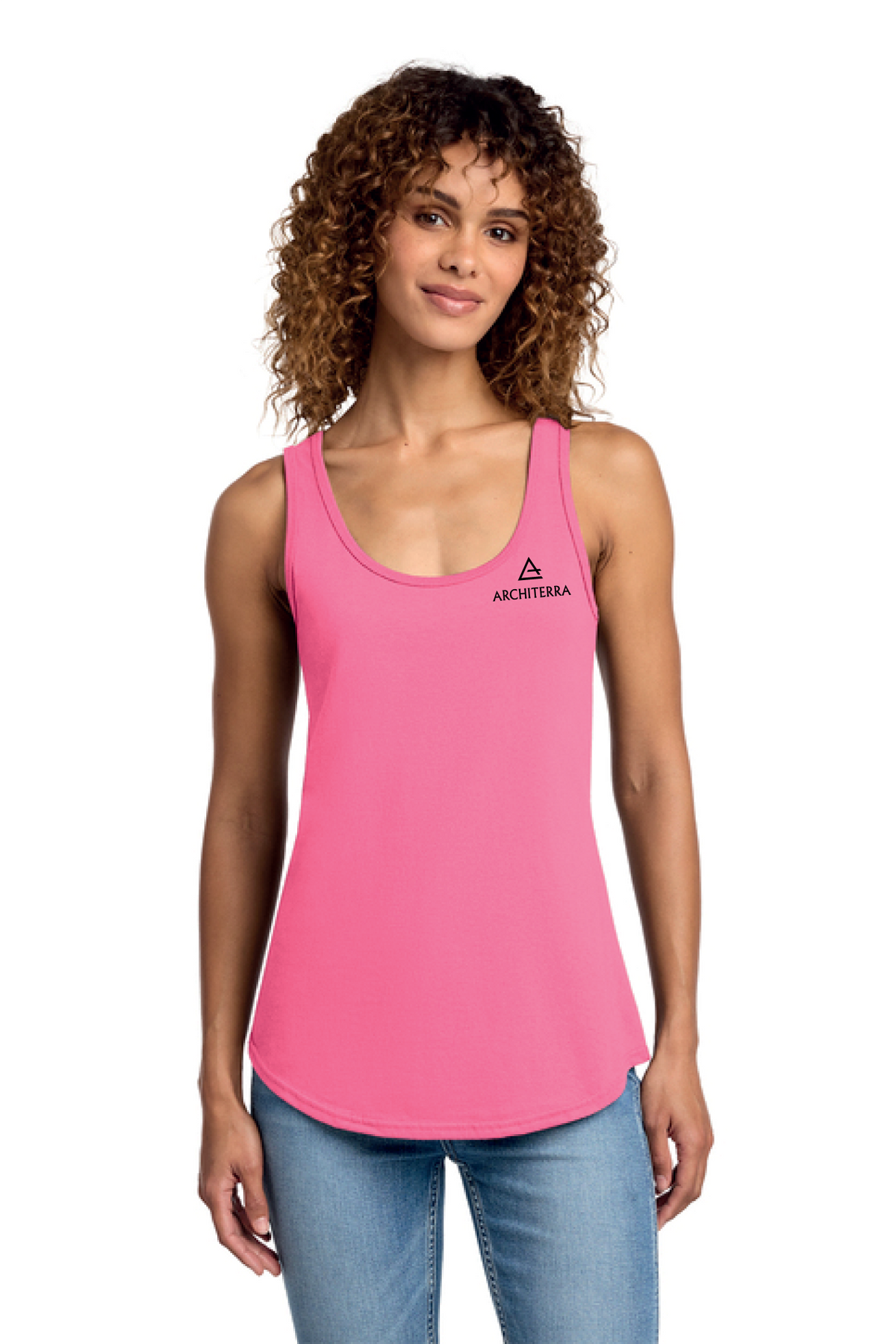 LPC54TT - Port & Co Women's Core Cotton Tank Top - Architerra Homes - Logowear Store - Transfer Screen Print - #29788