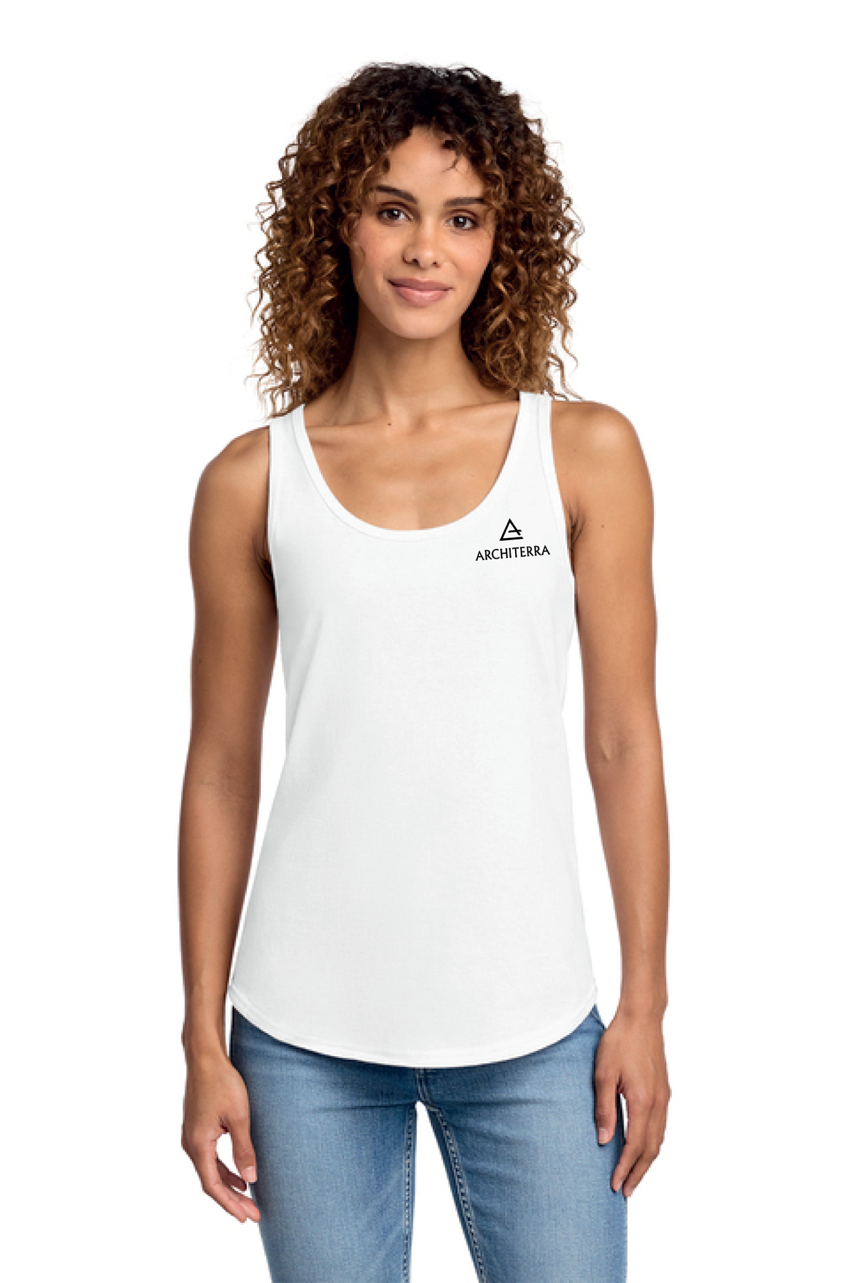 LPC54TT - Port & Co Women's Core Cotton Tank Top - Architerra Homes - Logowear Store - Transfer Screen Print - #29788