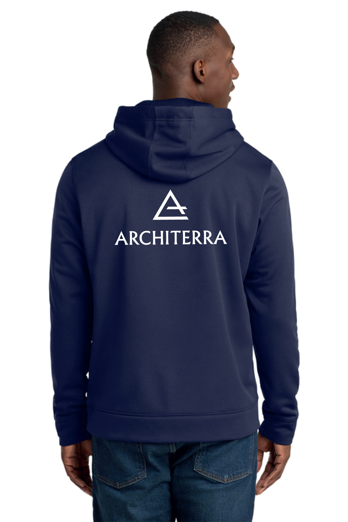 ST290 - Sport-Tek Repel Fleece Hooded Pullover - Architerra Homes - Logowear Store - Transfer Screen Print - #29788